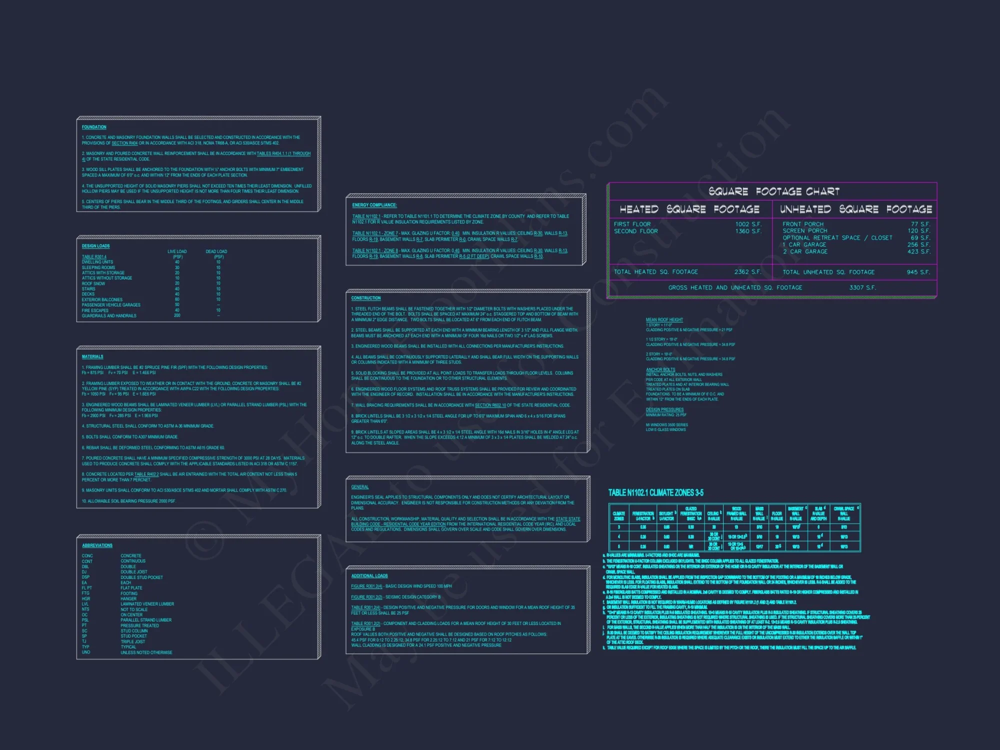 house Design Plan with 2362 Sq Ft CAD Blueprint Layout
