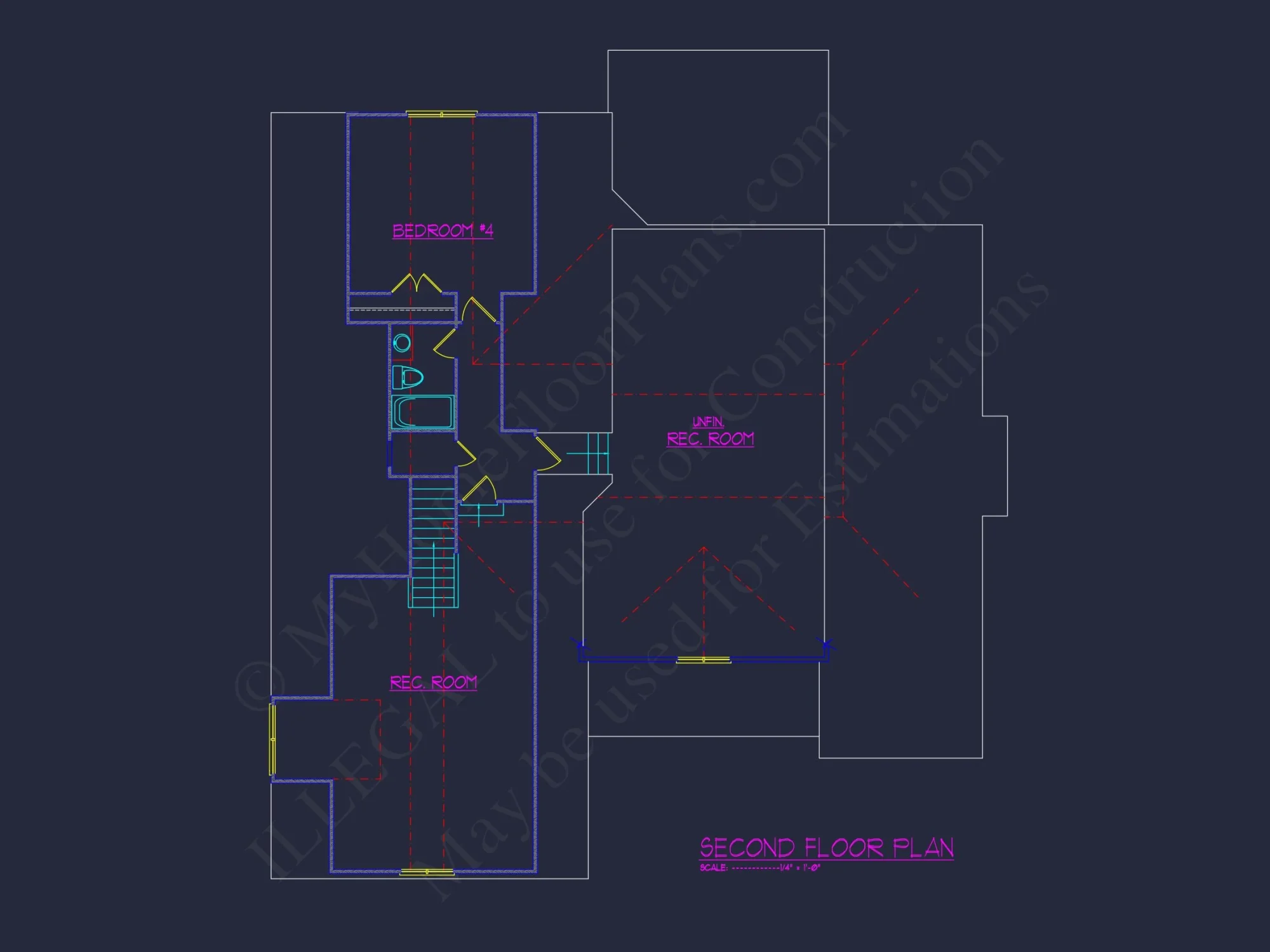 Elegant house Plan with Detailed Blueprint for Custom Designs