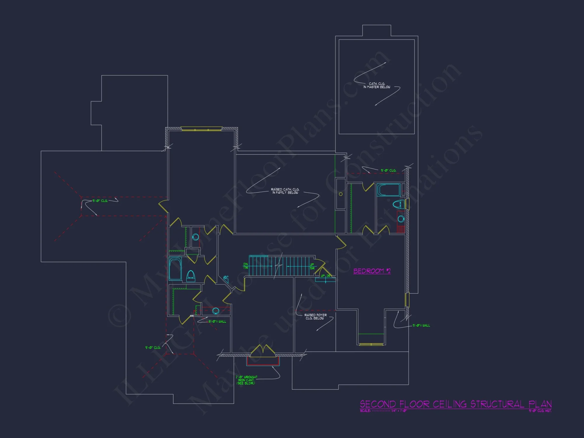 Luxury house Floor Plan with 4 Beds, Blueprint & Designs
