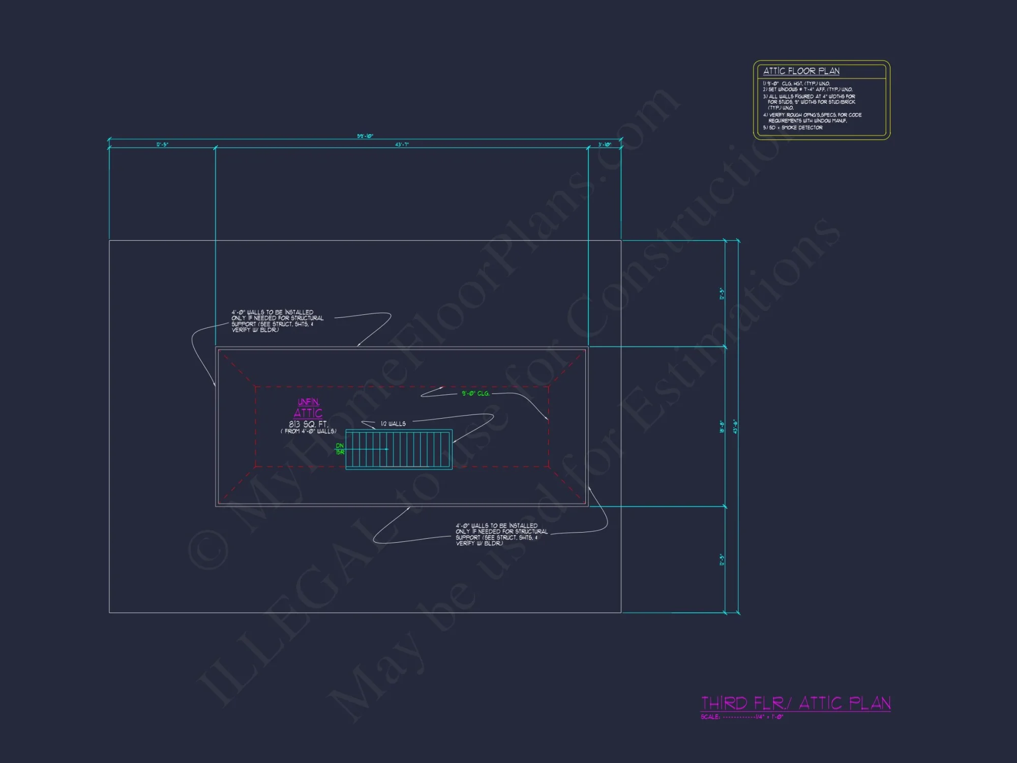 Luxury house Floor Plan with 4 Beds, Blueprint & Designs