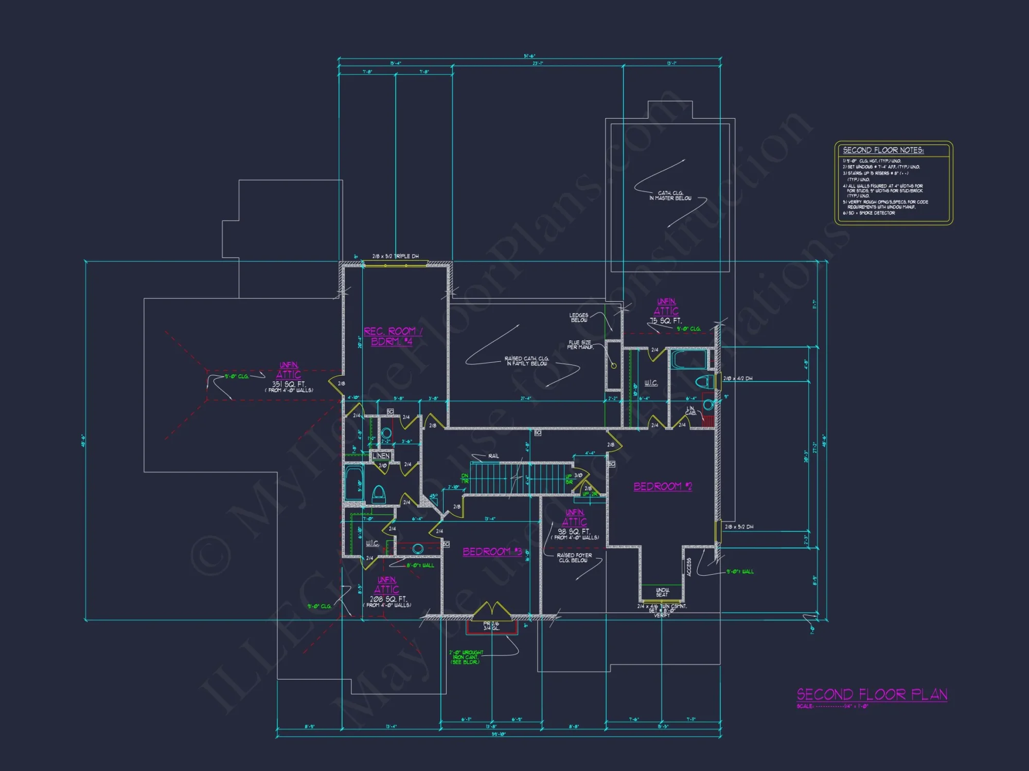 Luxury house Floor Plan with 4 Beds, Blueprint & Designs