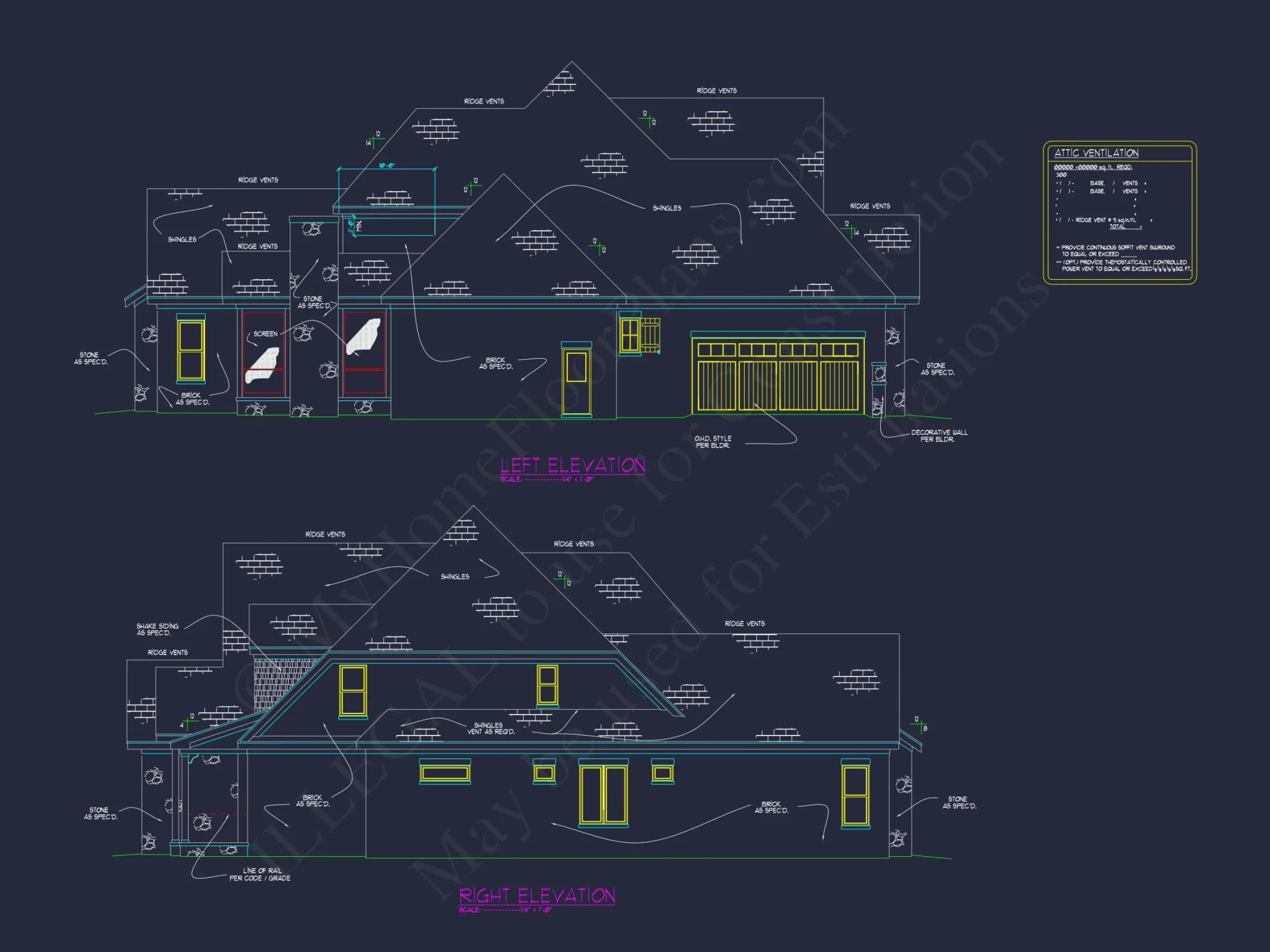 Luxury house Floor Plan with 4 Beds, Blueprint & Designs