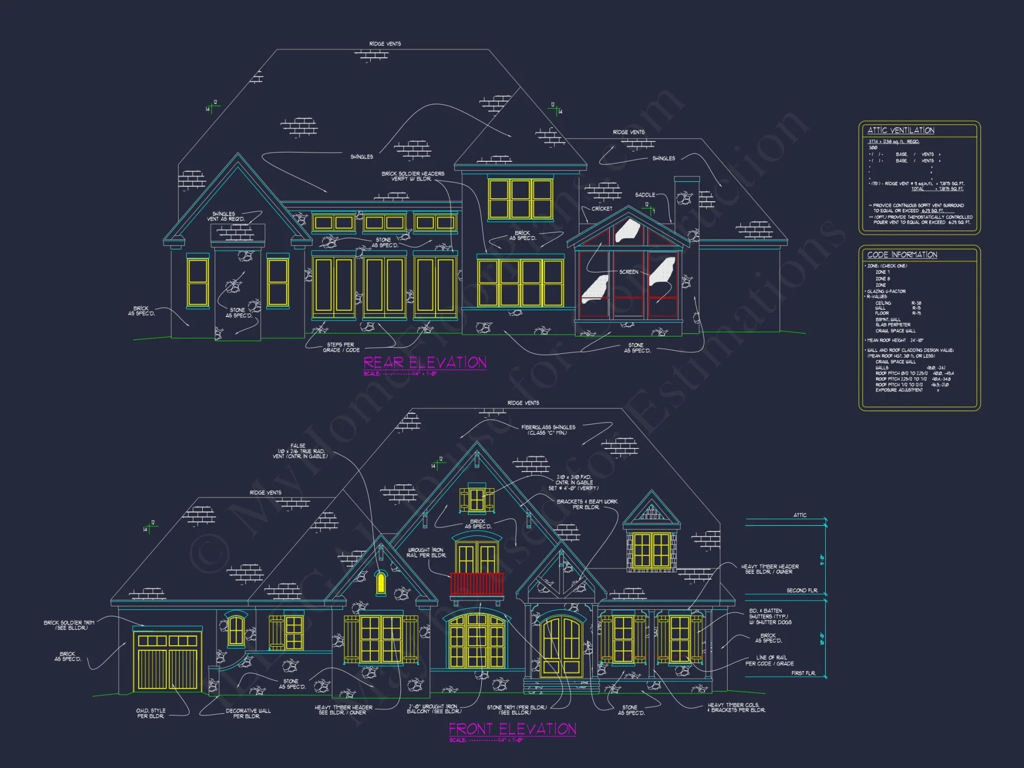 Luxury house Floor Plan with 4 Beds, Blueprint & Designs