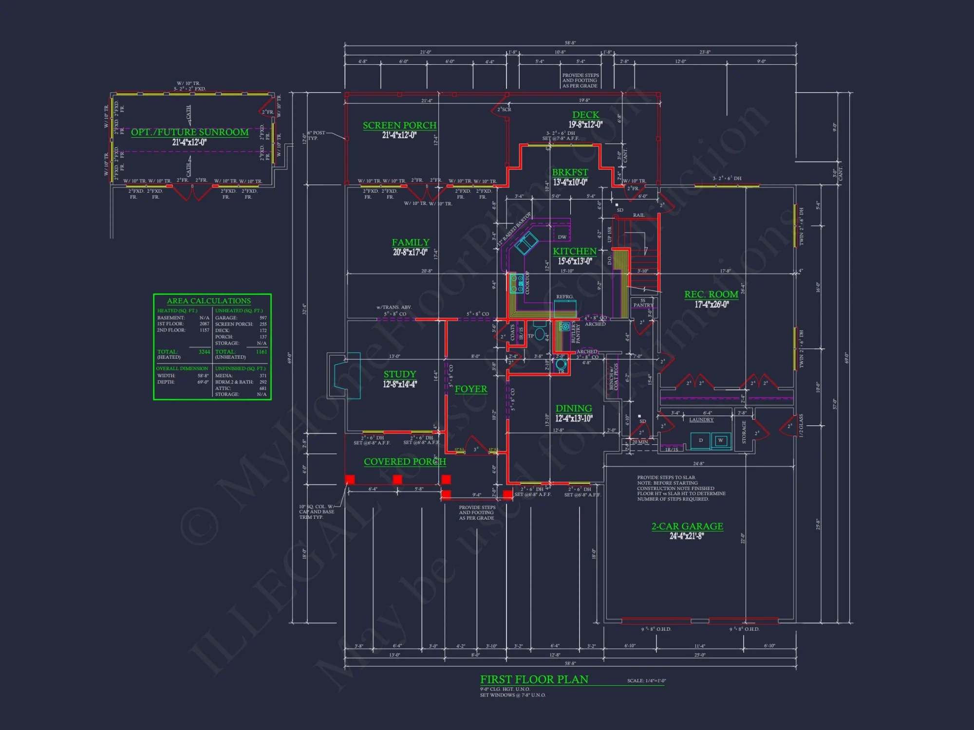 Beautiful house Floor Plan with Blueprint & Modern CAD Designs