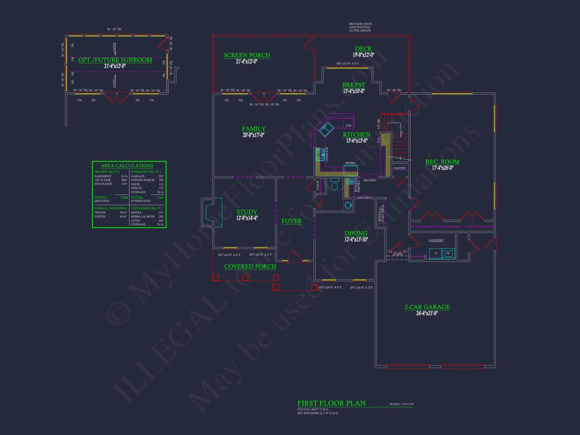 Beautiful house Floor Plan with Blueprint & Modern CAD Designs