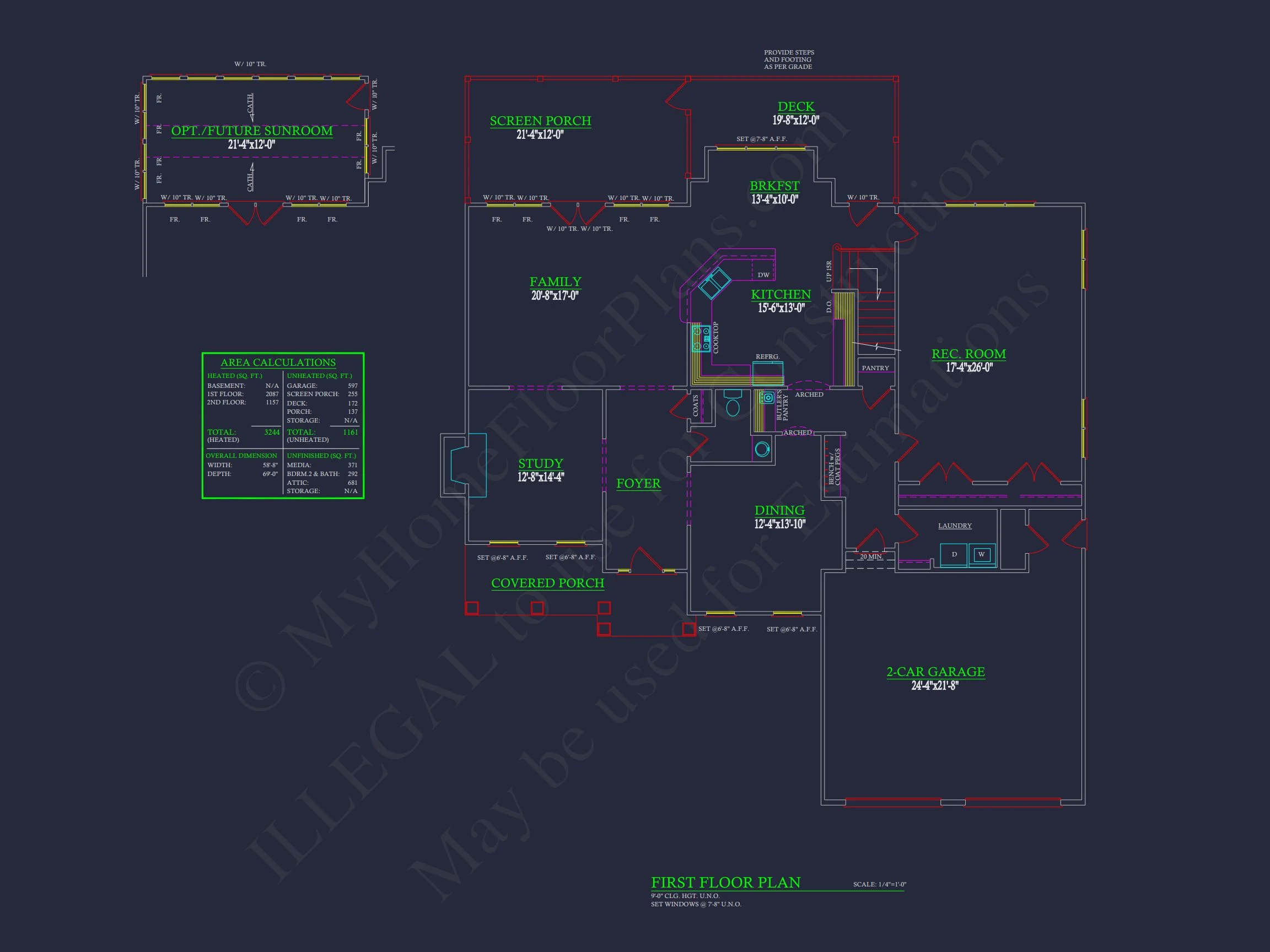 Beautiful house Floor Plan with Blueprint & Modern CAD Designs