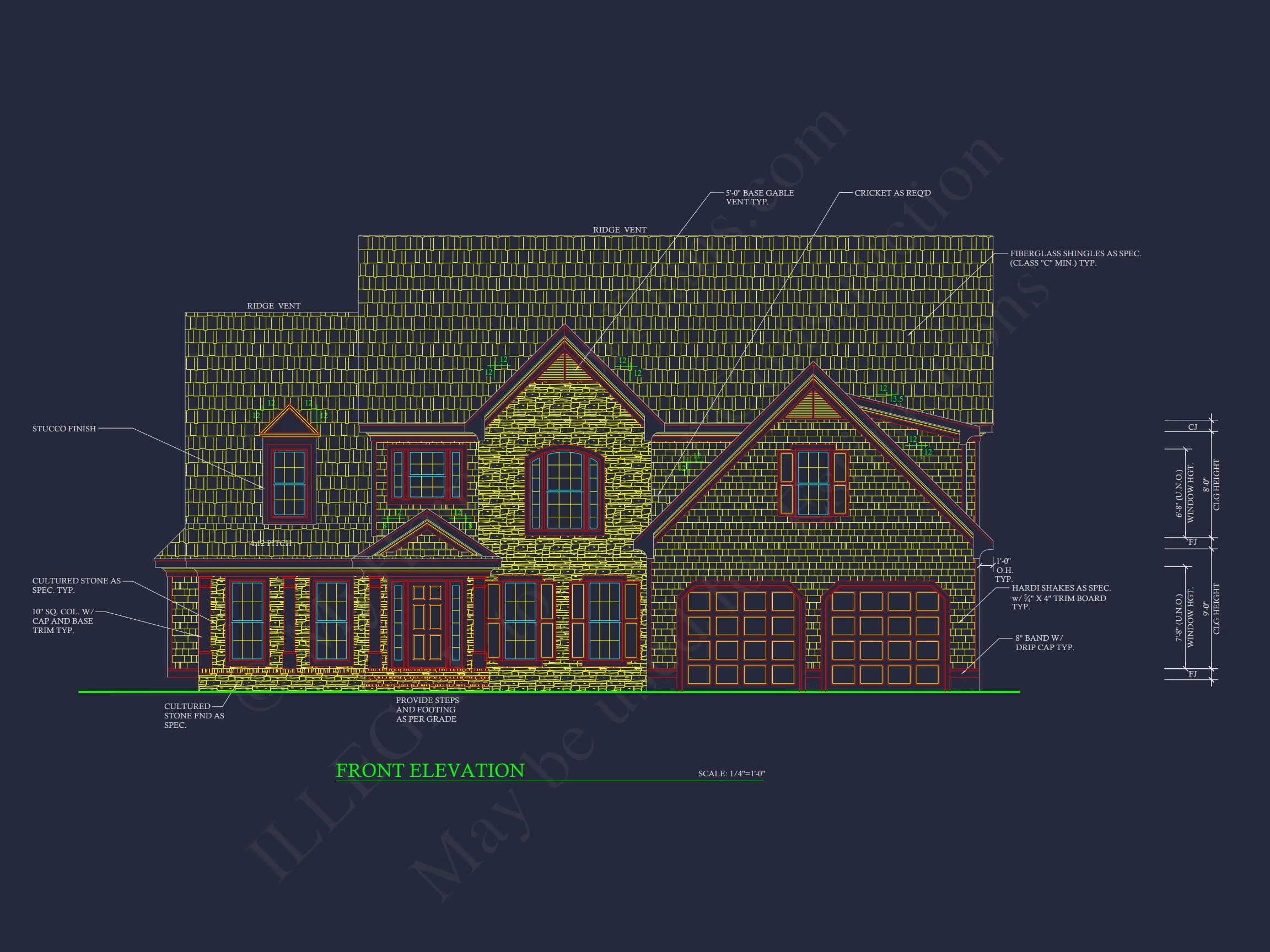 Beautiful house Floor Plan with Blueprint & Modern CAD Designs