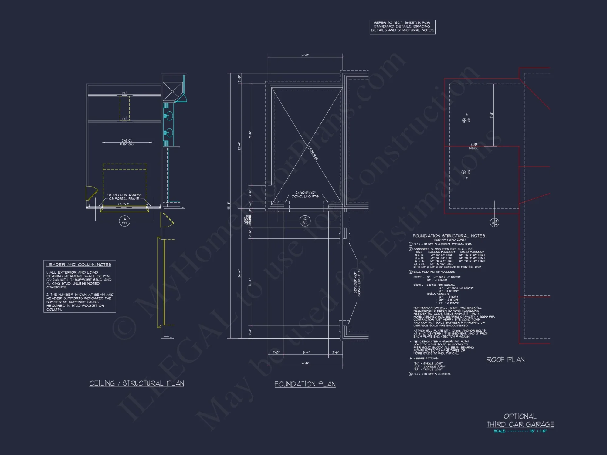 Spacious 2-Story house Plan with Custom Features and CAD Designs