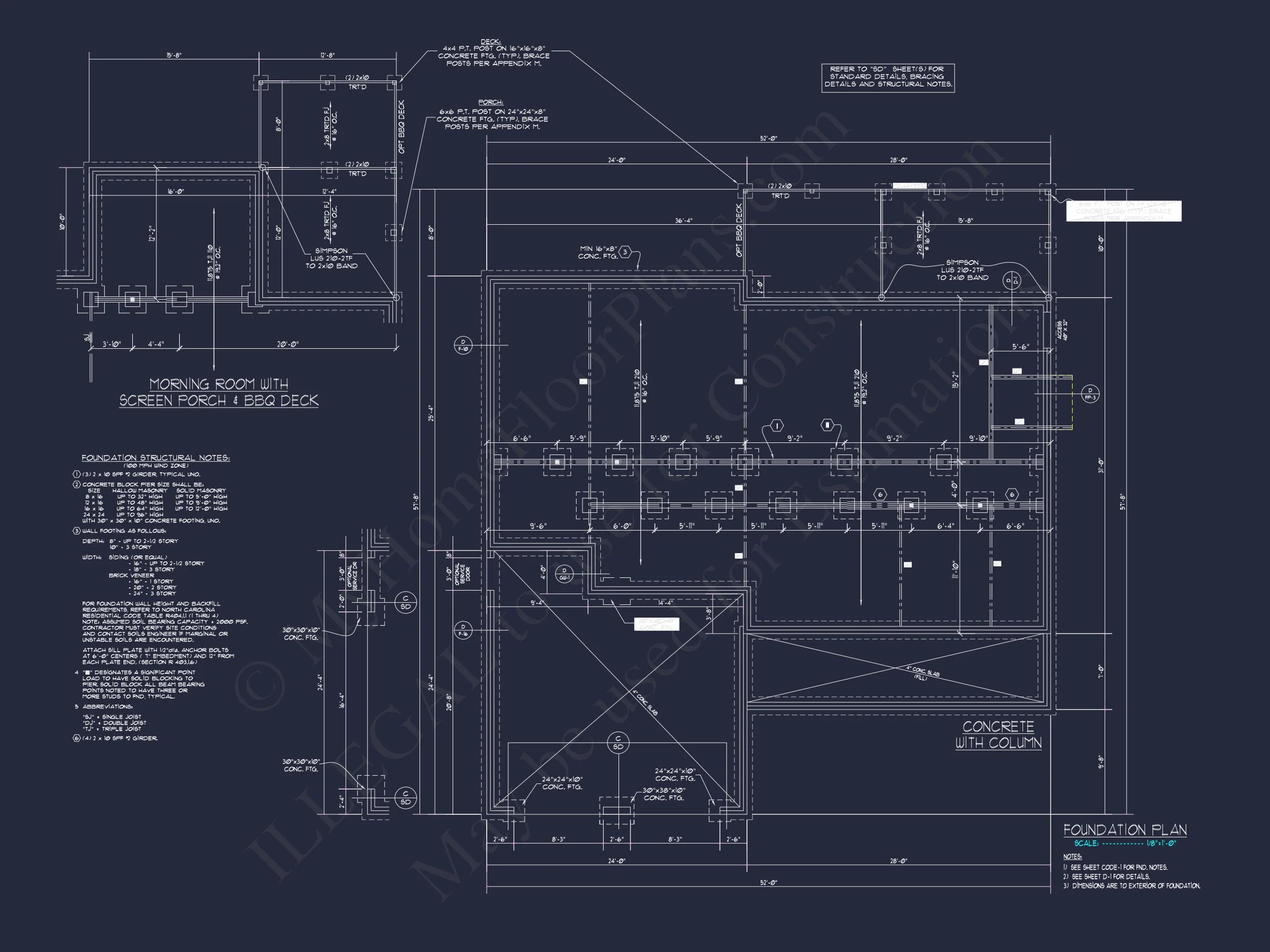 Spacious 2-Story house Plan with Custom Features and CAD Designs