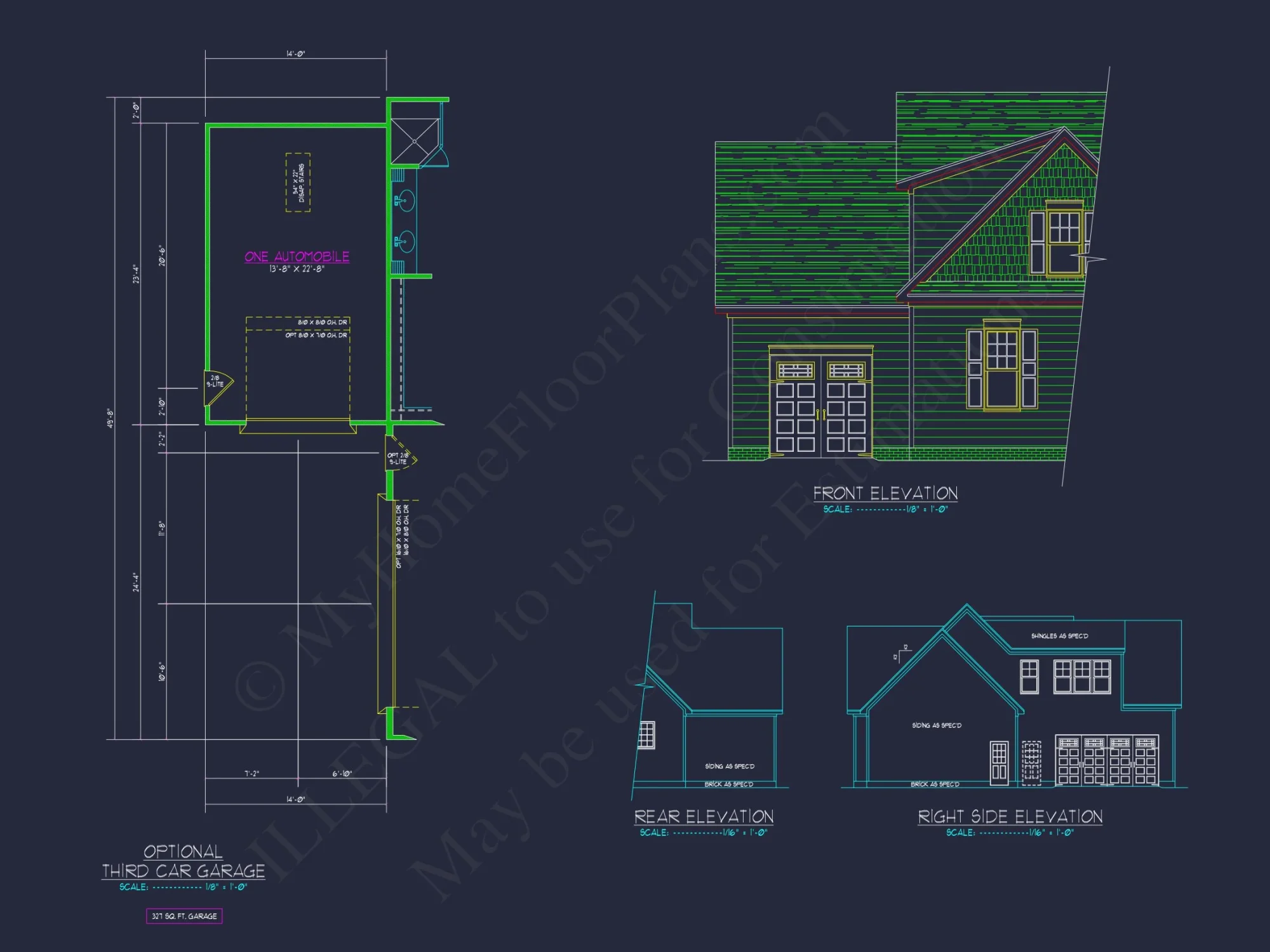 Spacious 2-Story house Plan with Custom Features and CAD Designs
