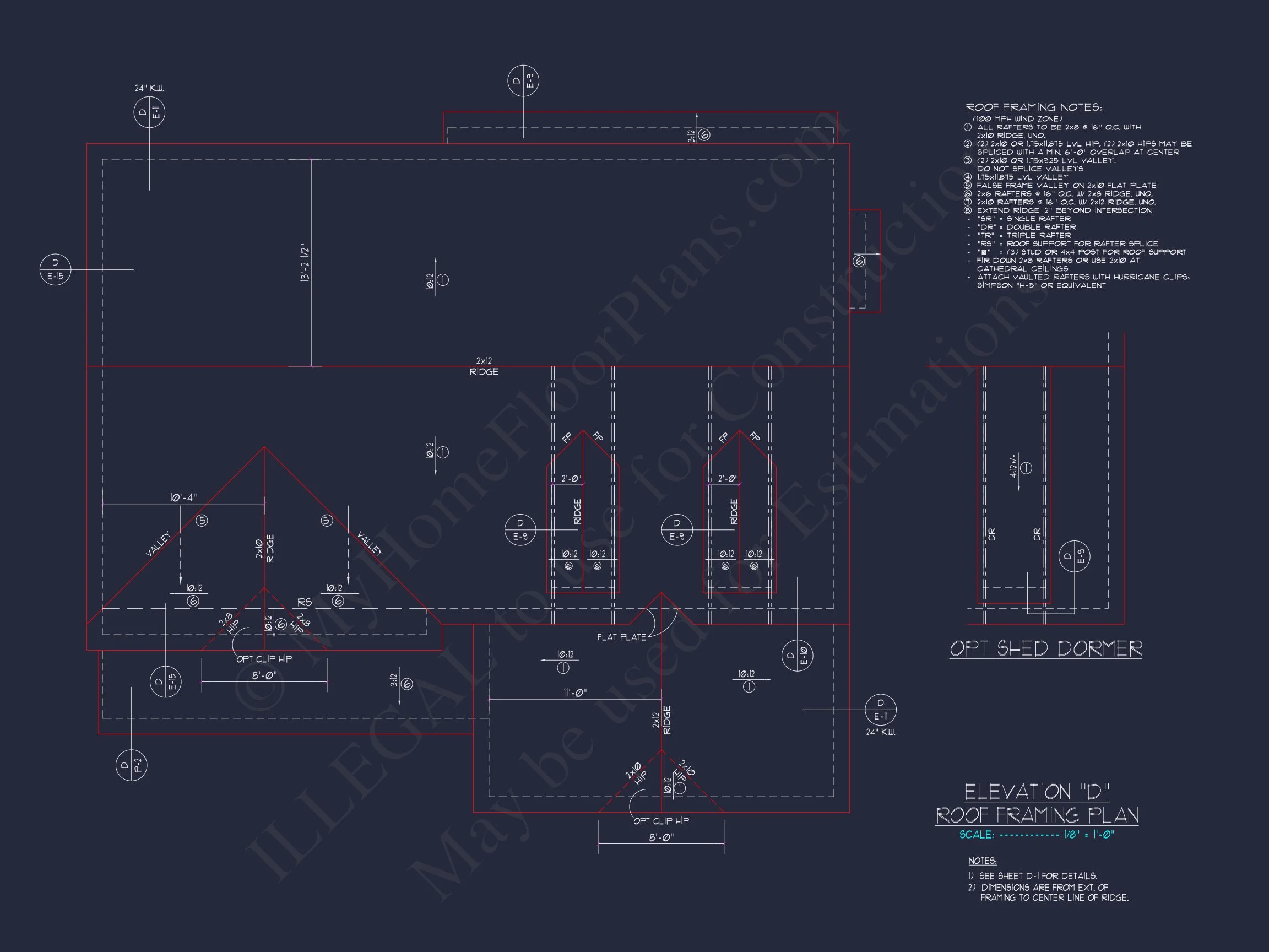 "Blueprint design of an elegant multi-level house for house architecture concept"
