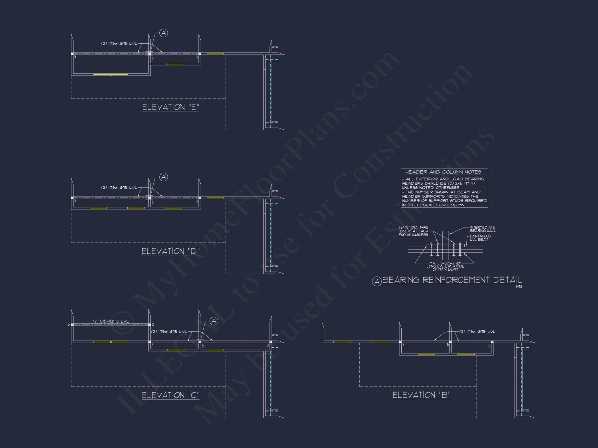 Elegant house Design: CAD Blueprint for Multi-Level Living