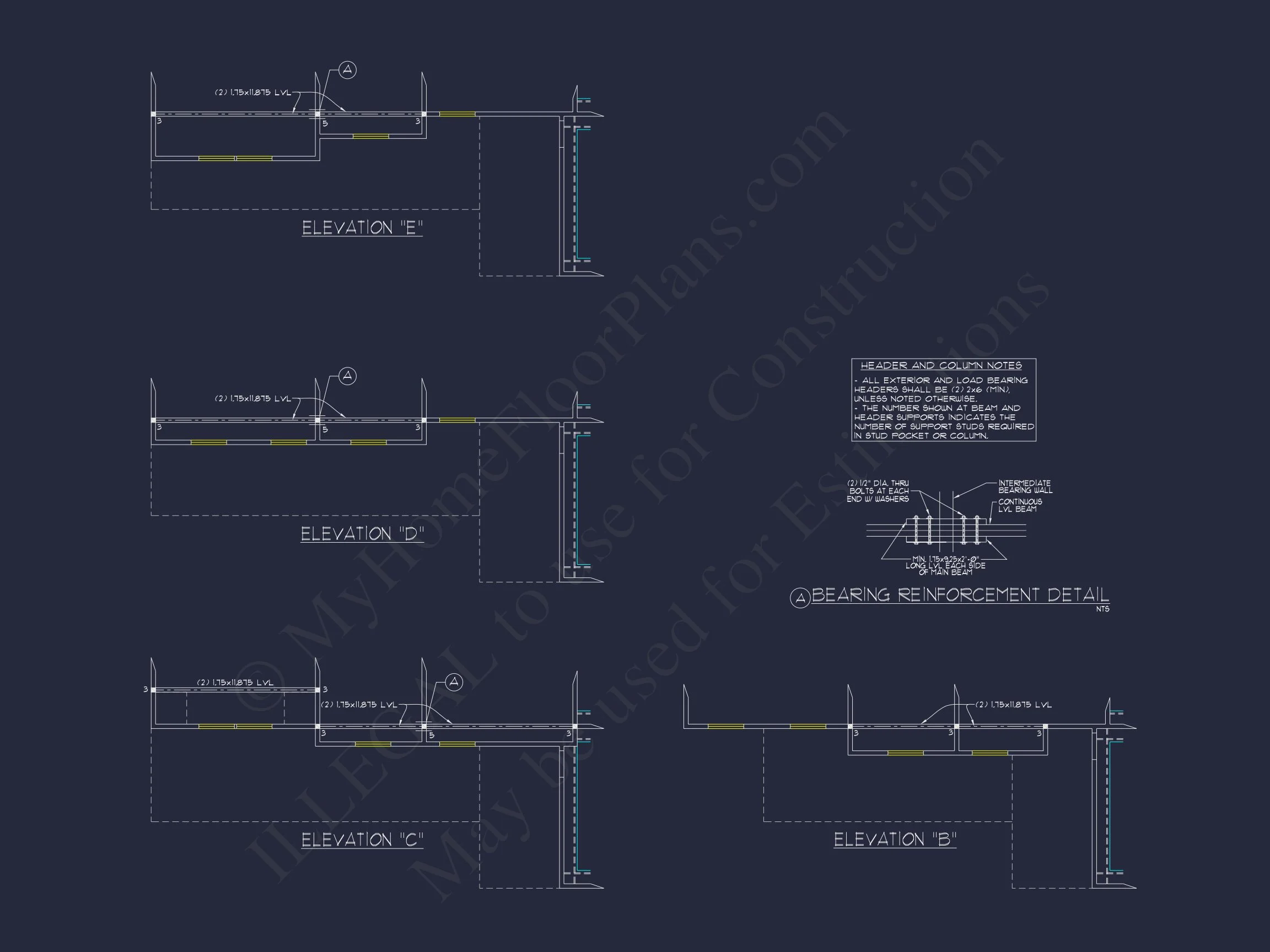 Elegant house Design: CAD Blueprint for Multi-Level Living