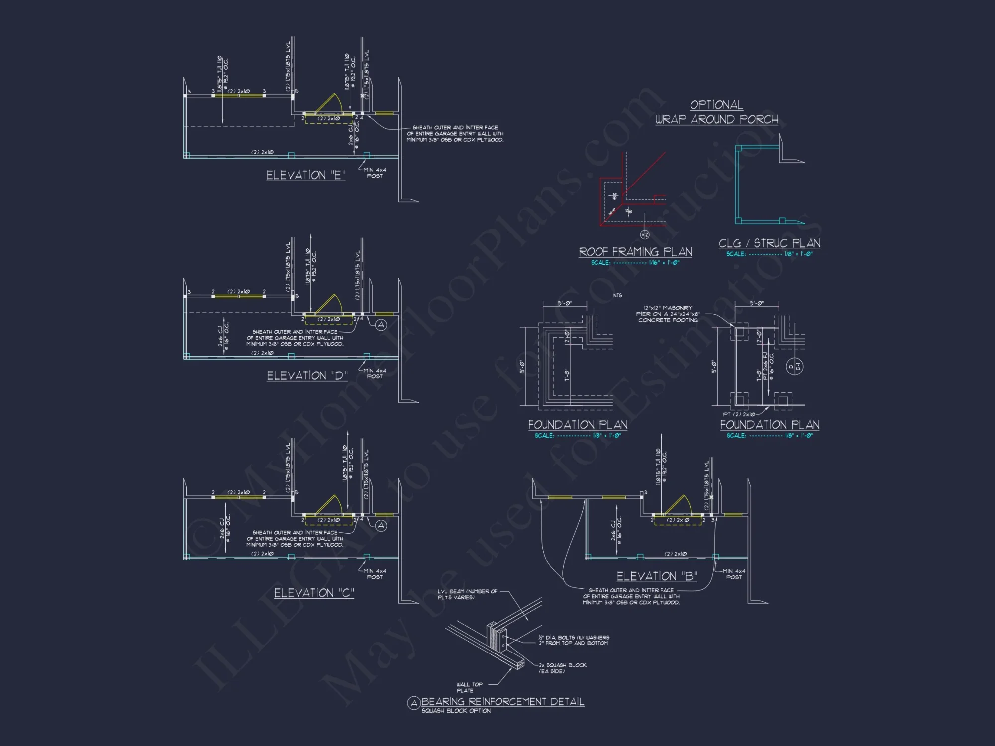 Elegant house Design: CAD Blueprint for Multi-Level Living