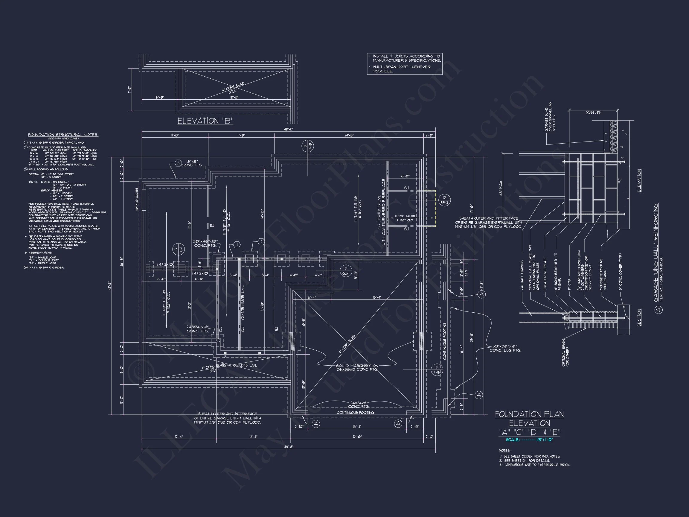 Elegant house Design: CAD Blueprint for Multi-Level Living
