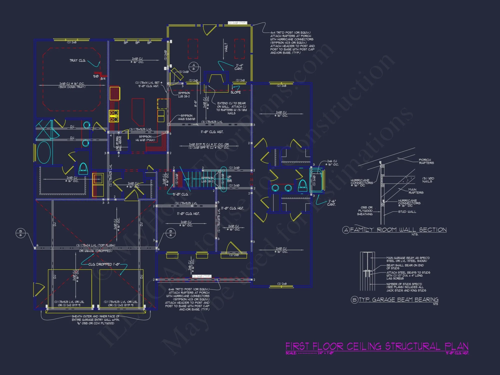 Craftsman house Plan with 3 Beds, Spacious Floor Plans, and CAD Designs