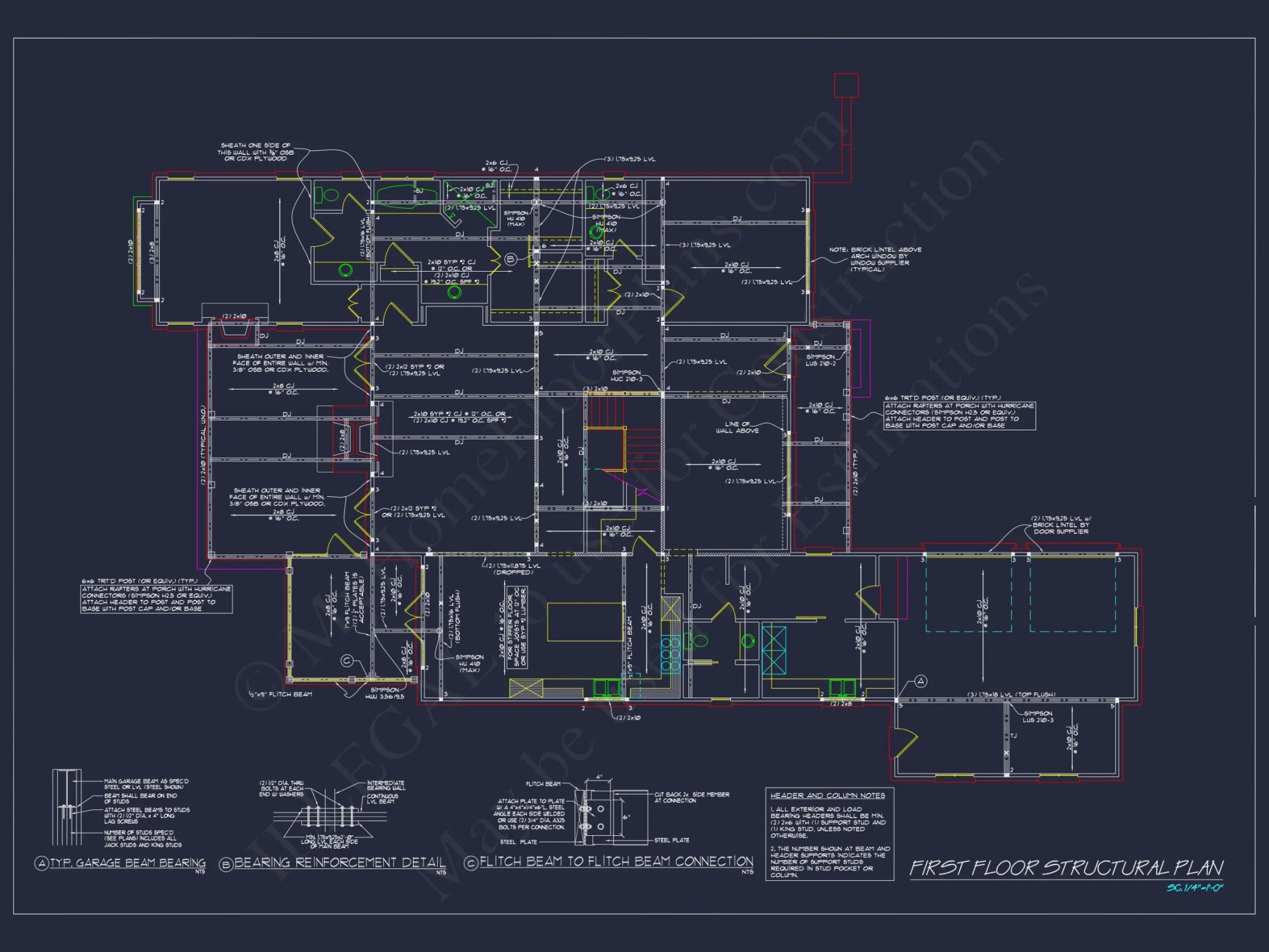 Elegant house Plan with 2-Story Design, CAD Architecture & Features