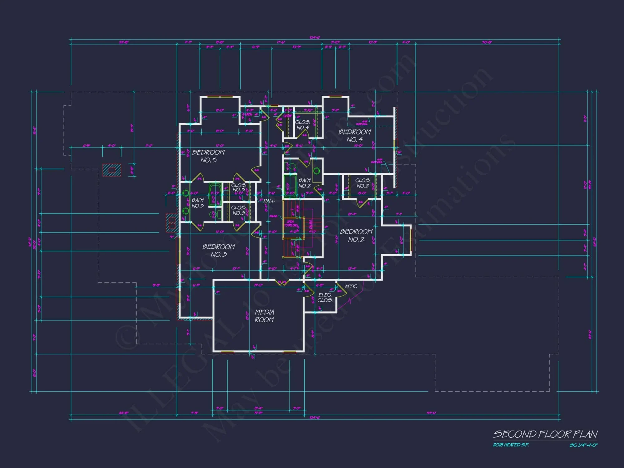 Elegant house Plan with 2-Story Design, CAD Architecture & Features