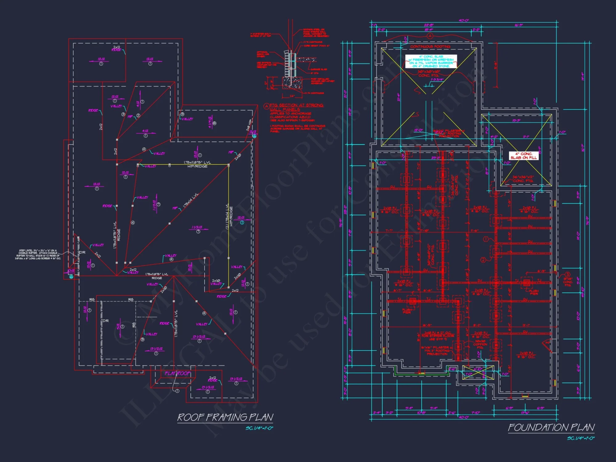 Craftsman-Style house Floor Plan with Spacious CAD Designs