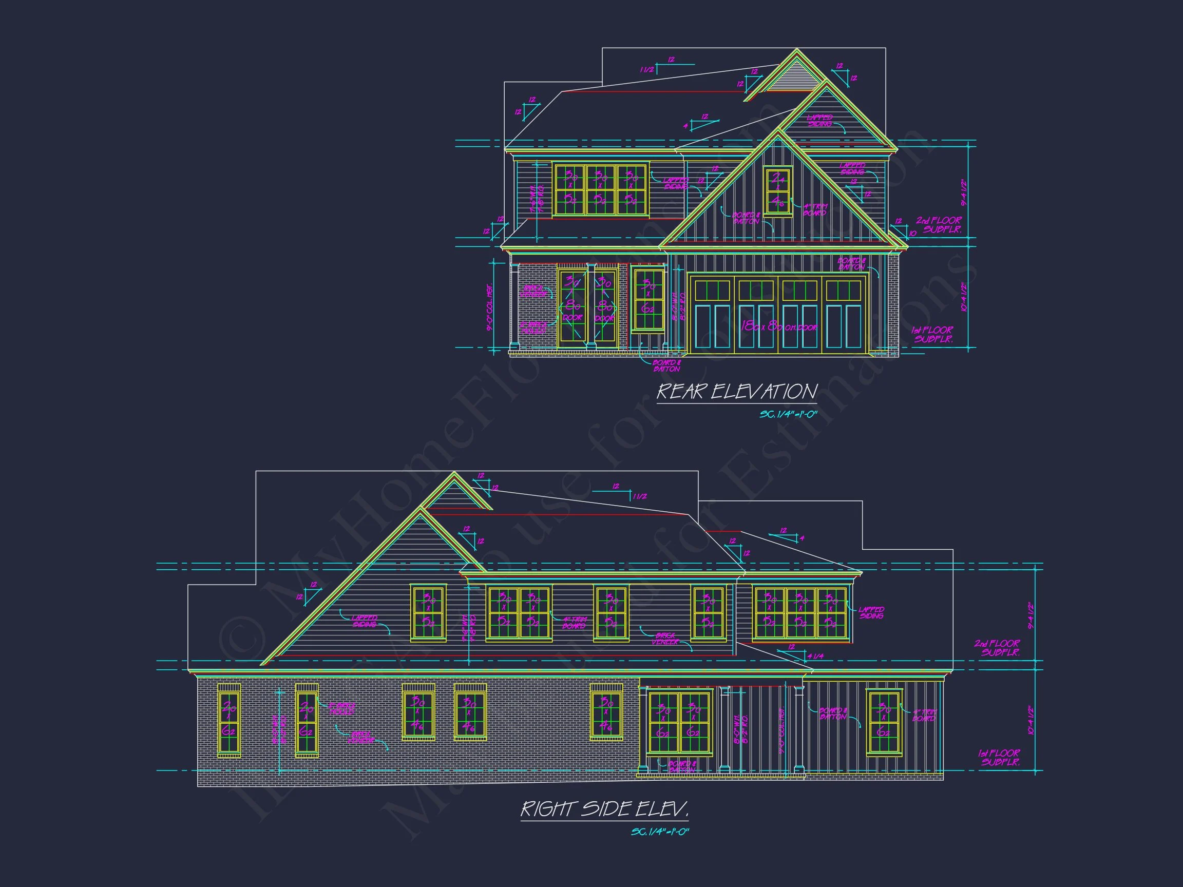 12-2393 HOUSE PLAN - Craftsman-Style House Floor Plan with Spacious CAD Designs 9 Craftsman-Style house Floor Plan with Spacious CAD Designs