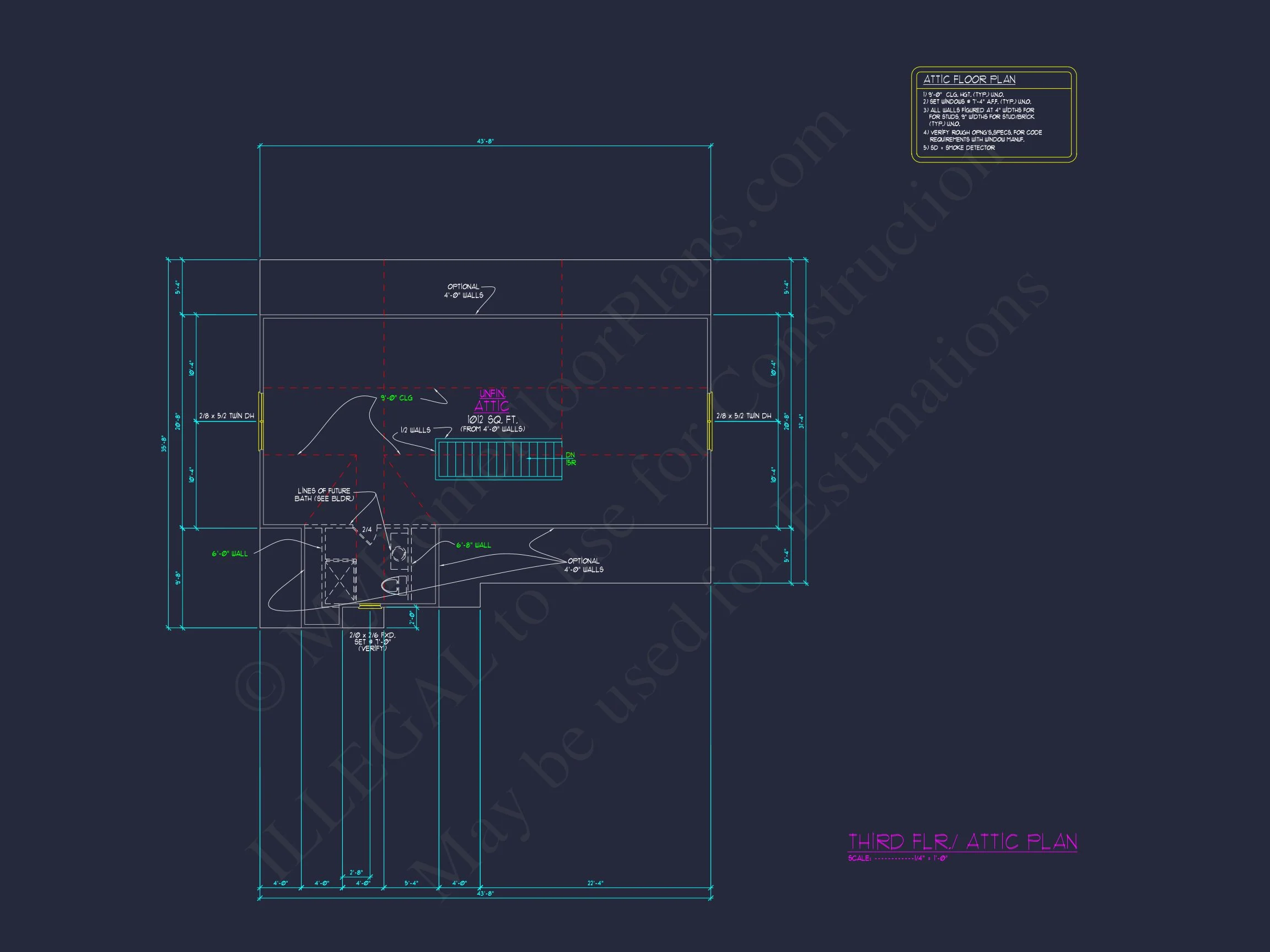Craftsman house Plan with 2-Story Floor Plan & CAD Designs