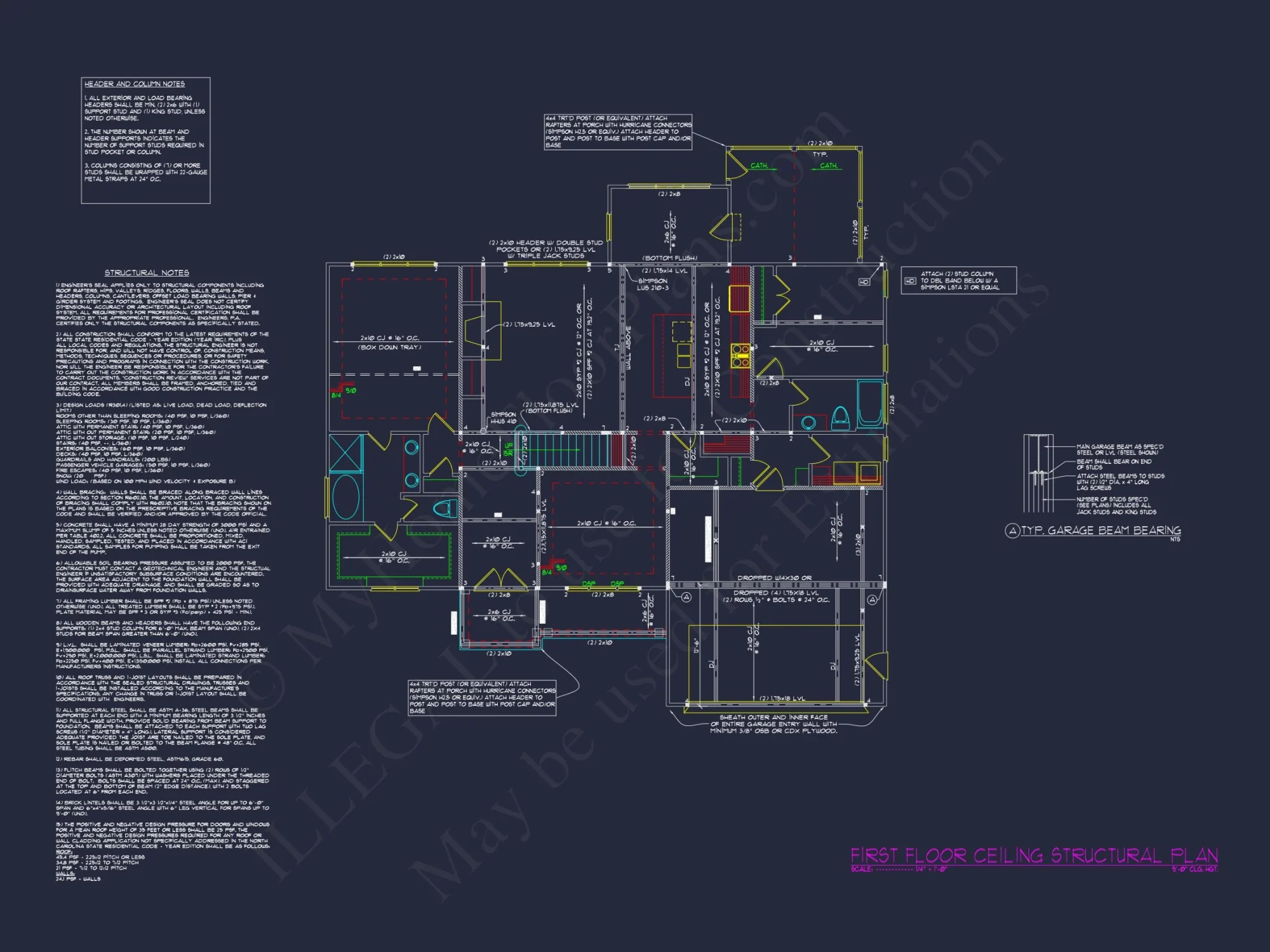 Elegant house Plan with 3 Bedrooms, CAD Blueprint, and Vaulted Designs