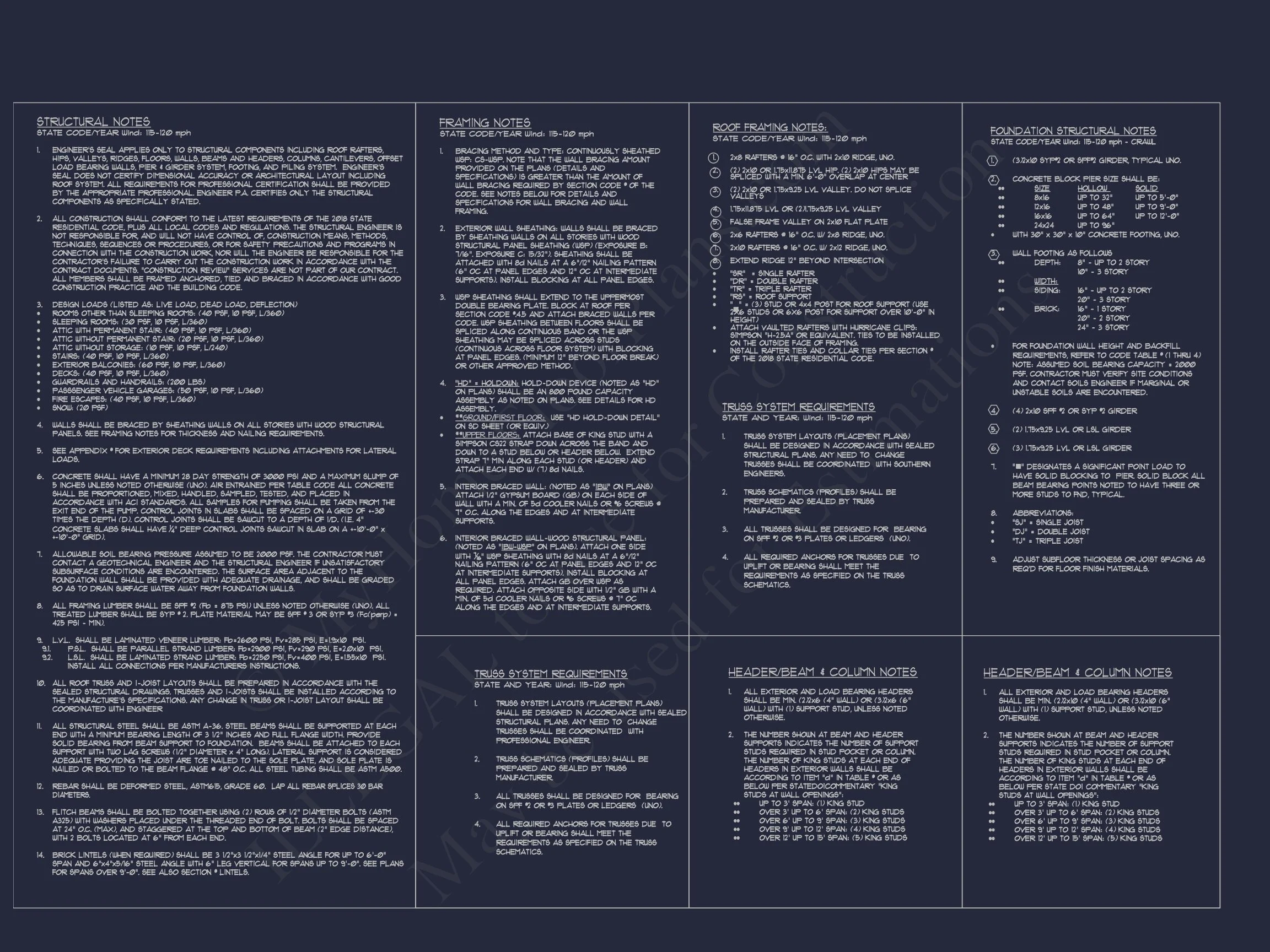 12-2295 HOUSE PLAN - House Floor Plan Blueprint with CAD Designs for 4-Bedroom Build 13 house Floor Plan Blueprint with CAD Designs for 4-Bedroom Build