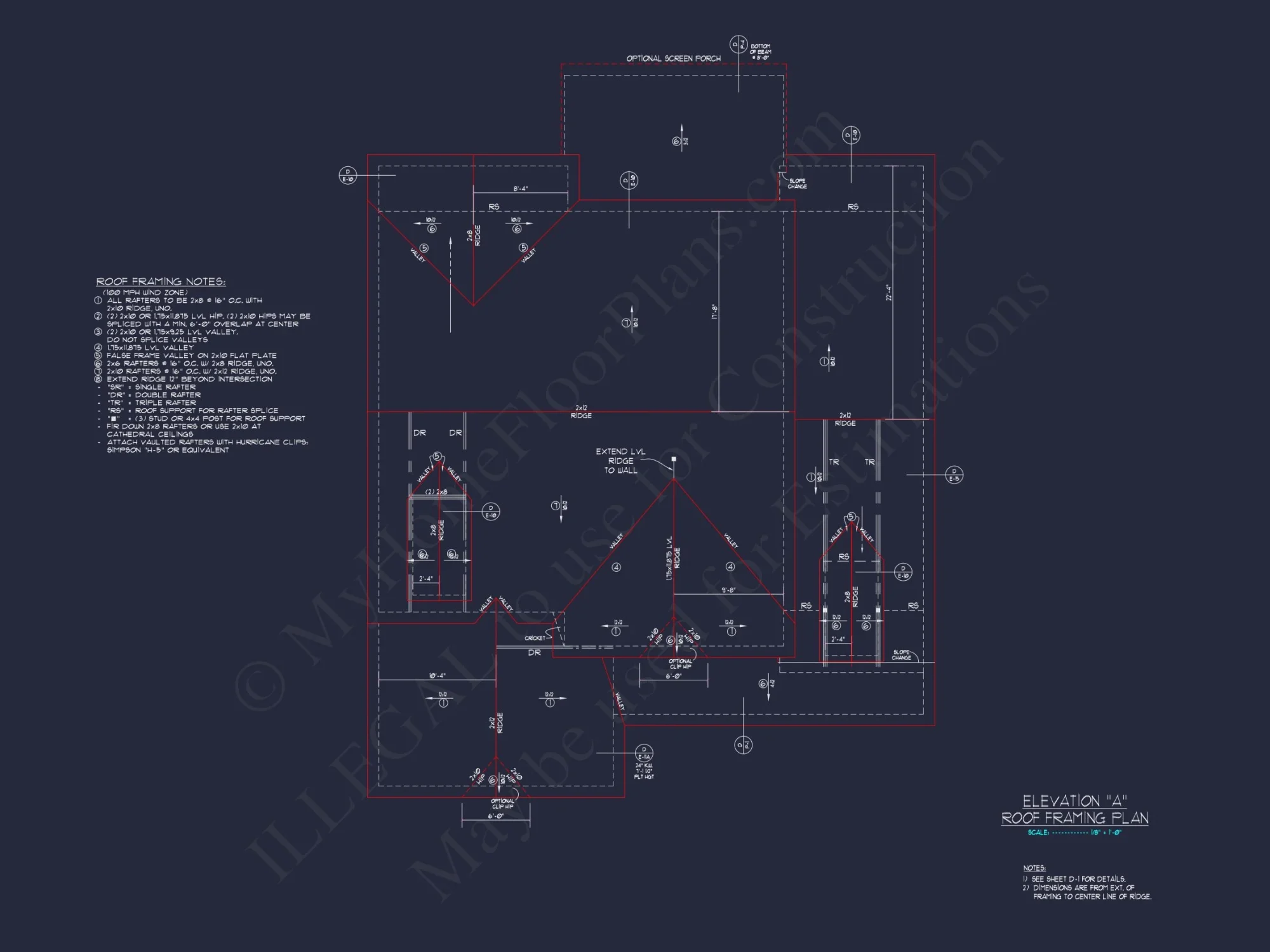 Floor Plan Blueprint in CAD