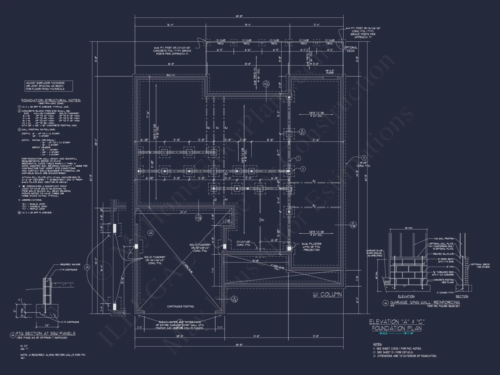 Floor Plan Blueprint in CAD