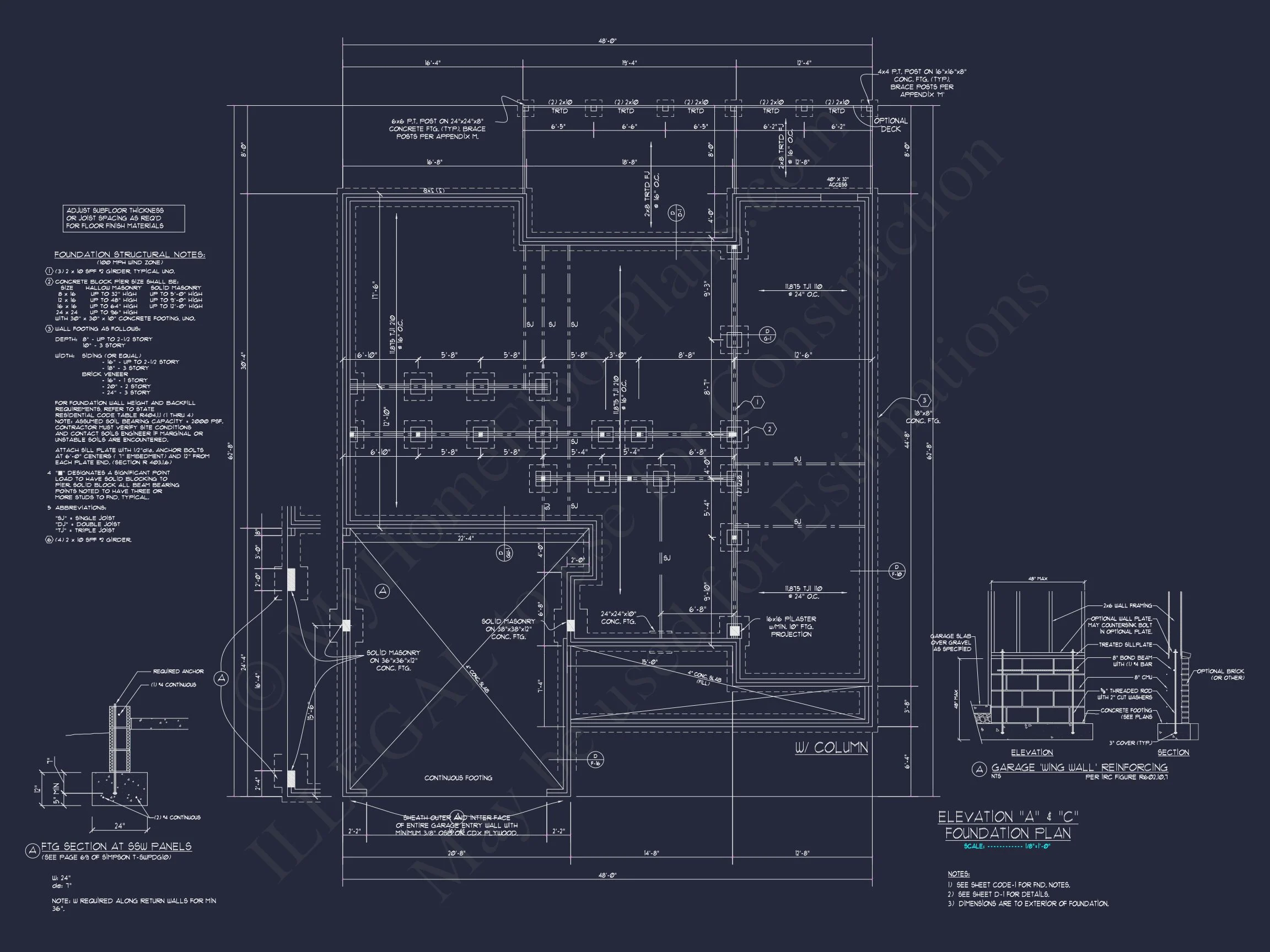 Floor Plan Blueprint in CAD
