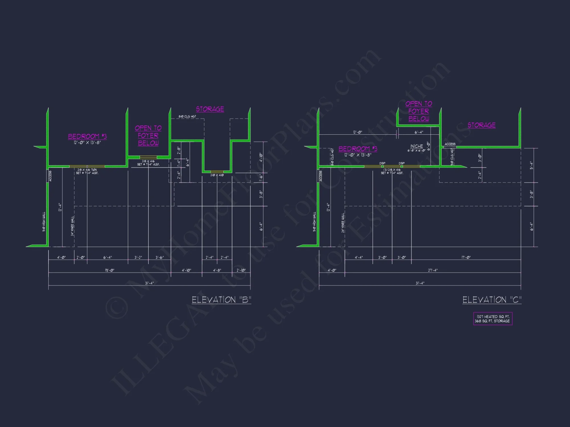 Spacious 4-Bedroom house Plan