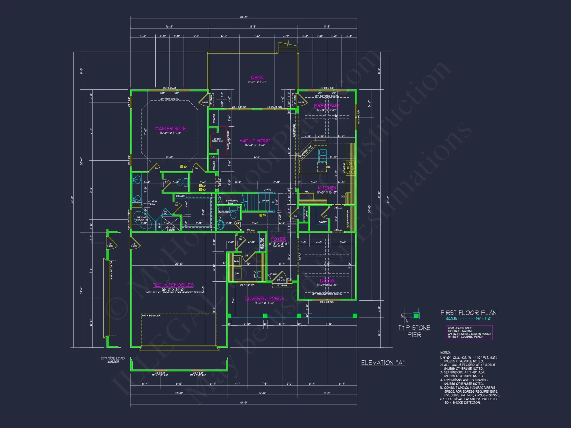 Spacious 4-Bedroom house Plan