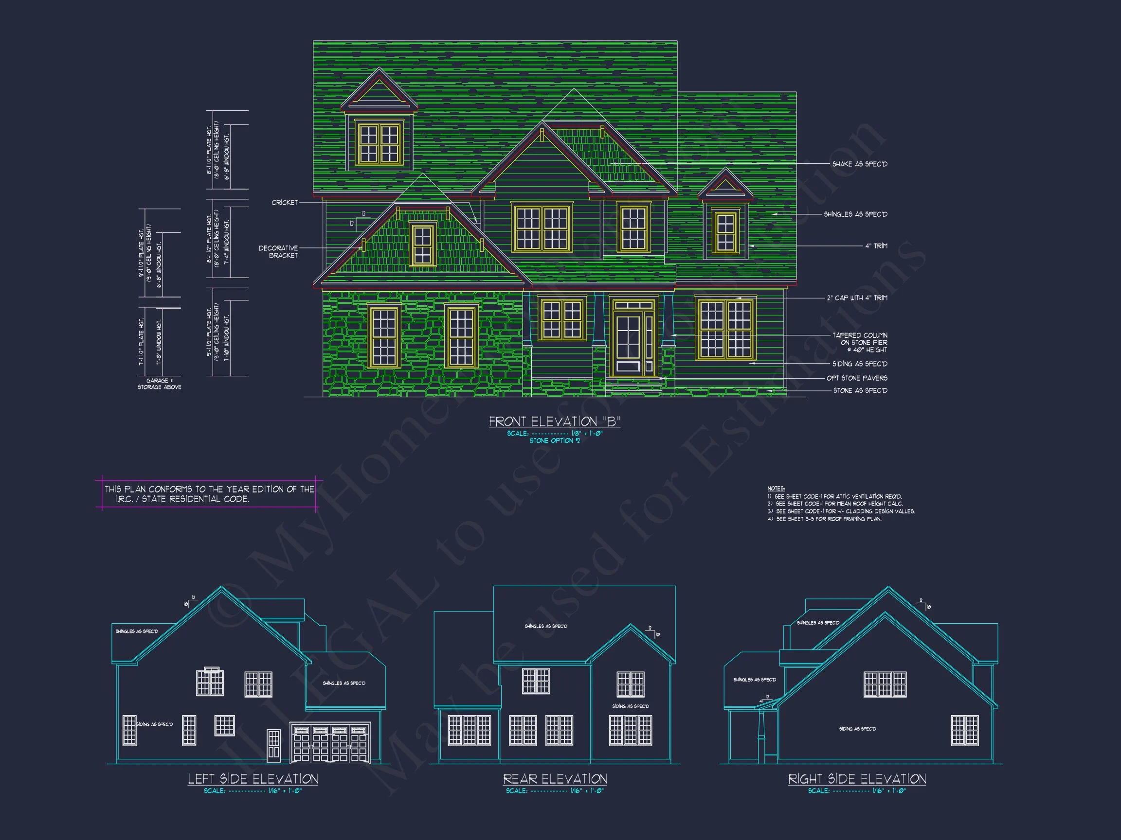Floor Plan Blueprint in CAD