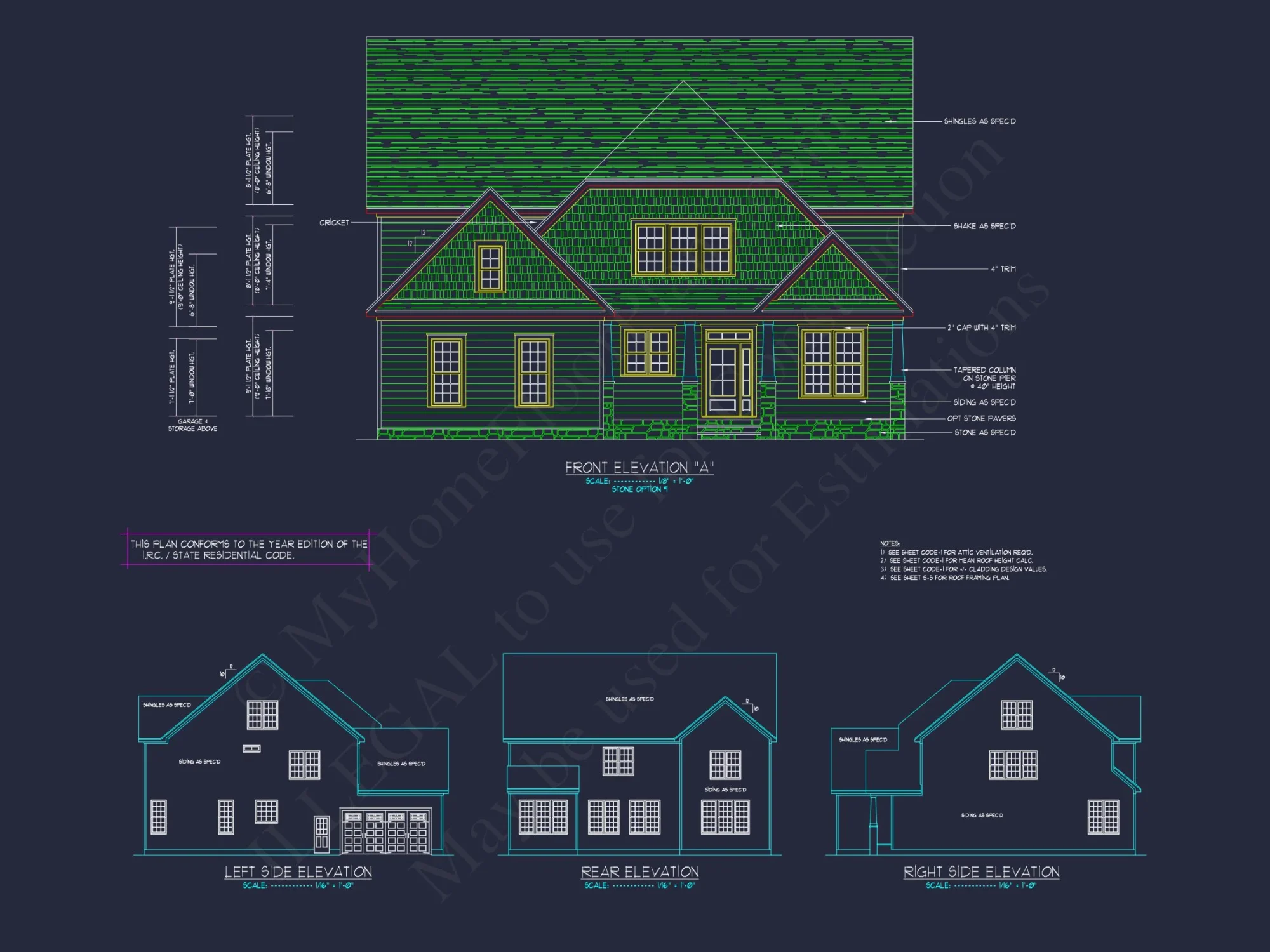 Floor Plan Blueprint in CAD