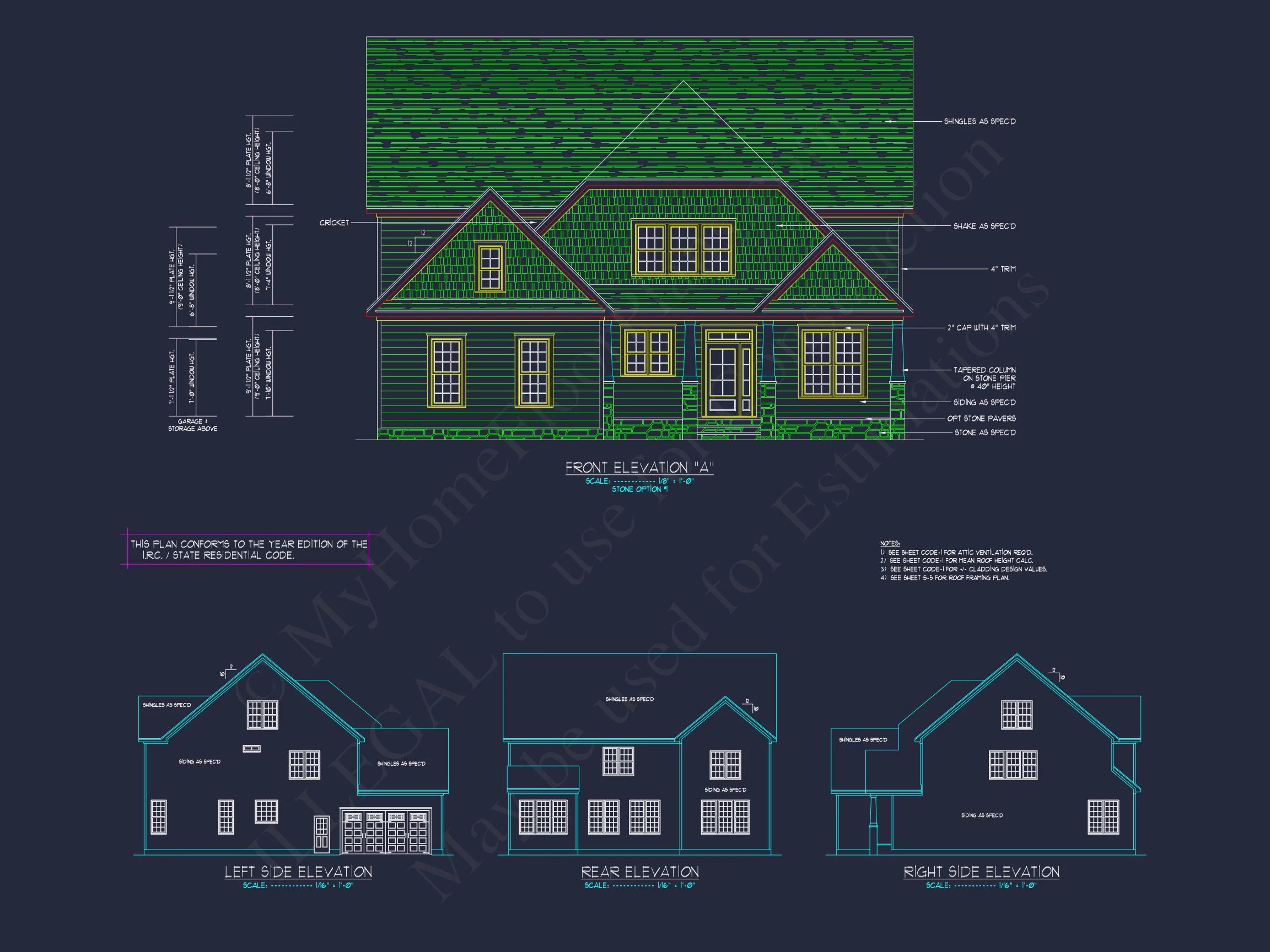 Floor Plan Blueprint in CAD