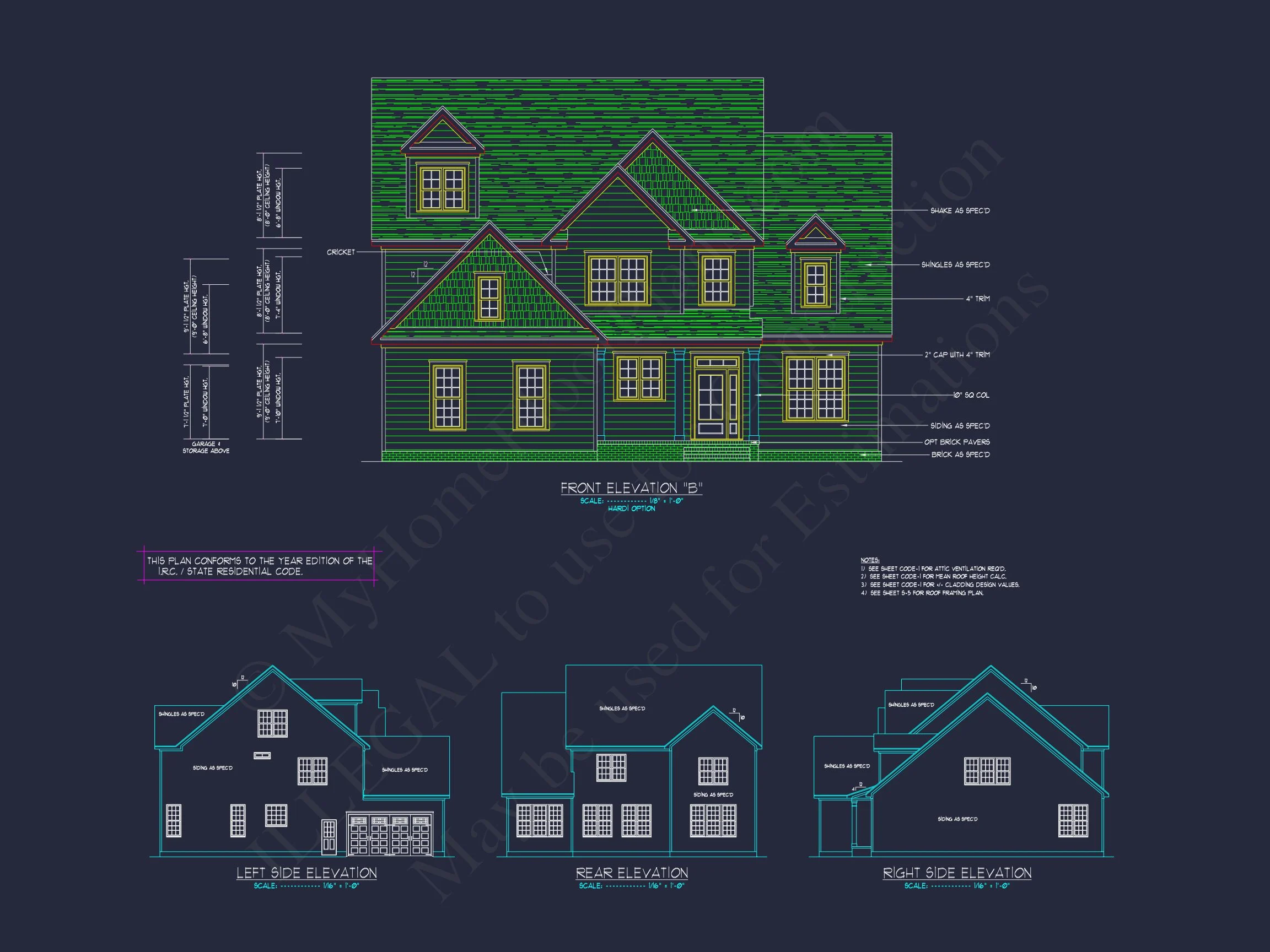 Floor Plan Blueprint in CAD