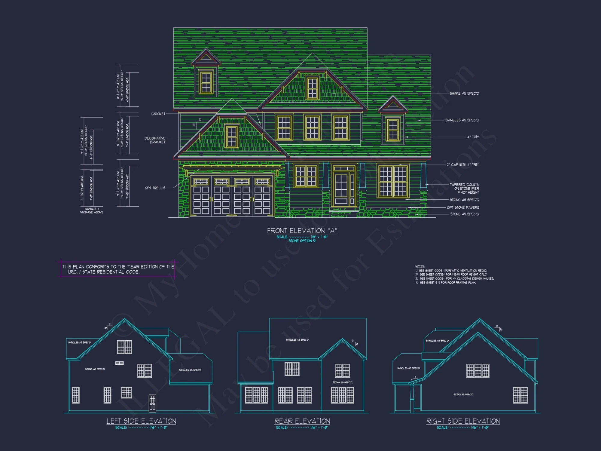 Floor Plan Blueprint in CAD