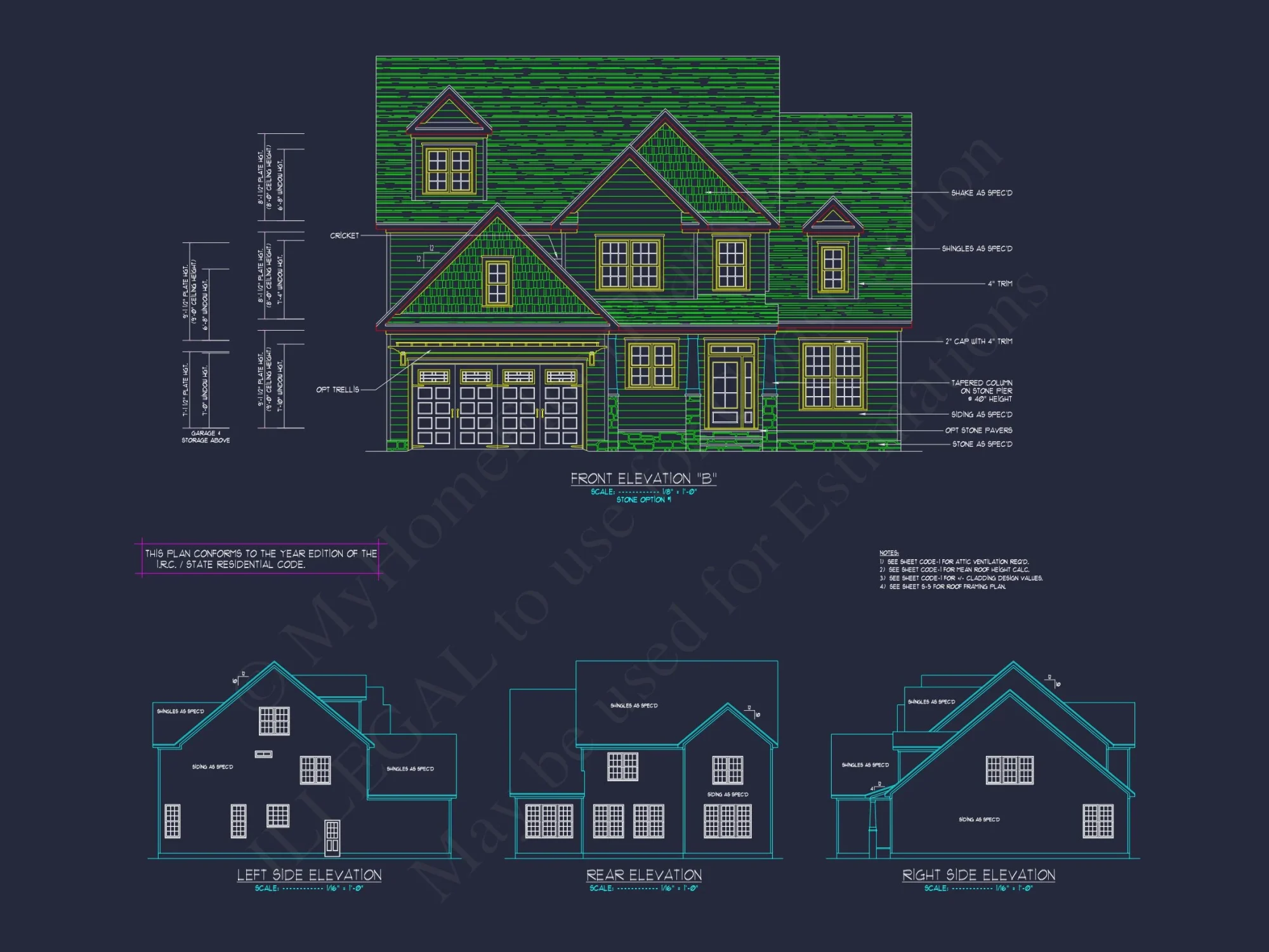 Floor Plan Blueprint in CAD