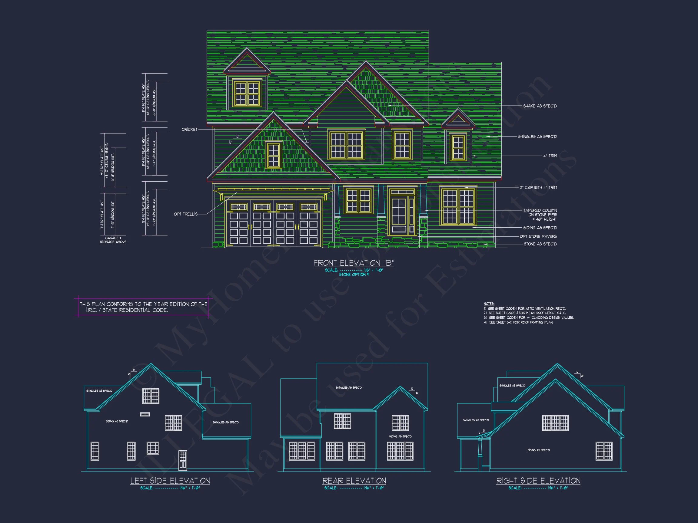 Floor Plan Blueprint in CAD