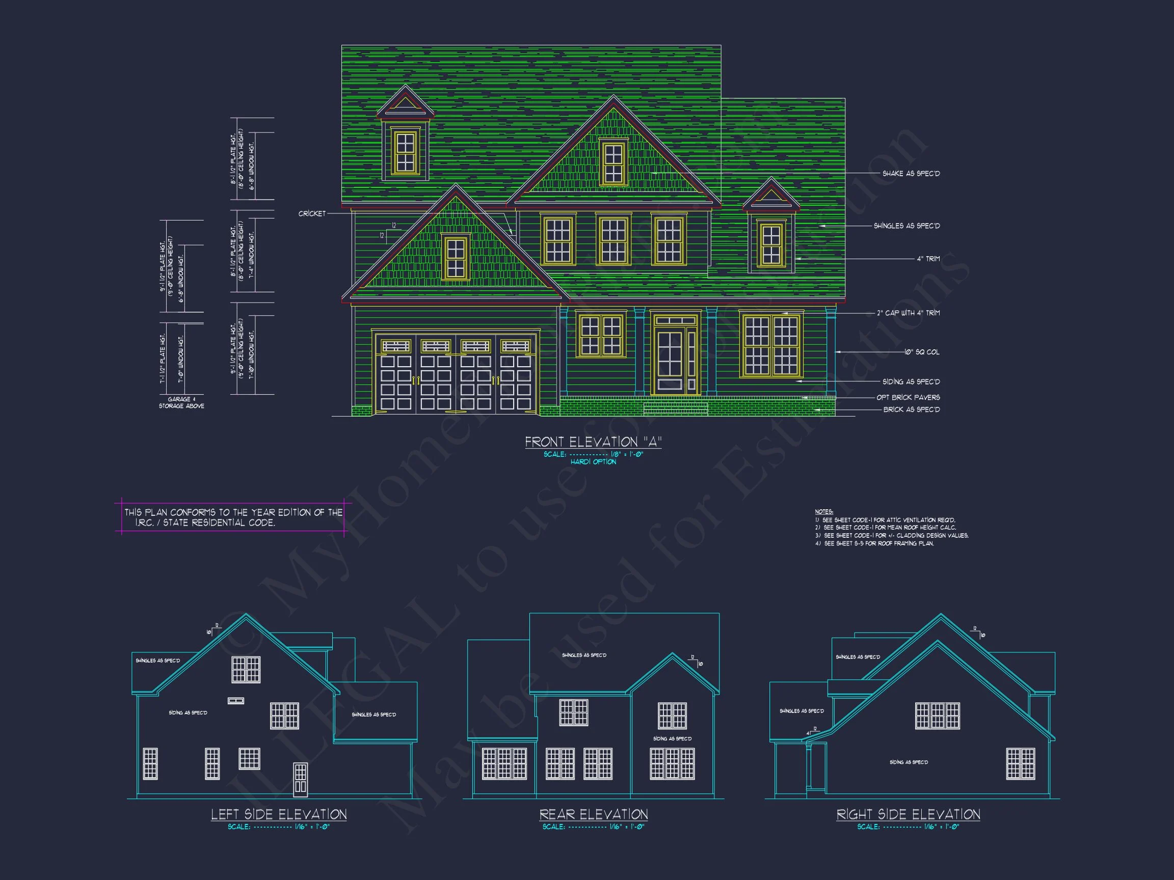Floor Plan Blueprint in CAD