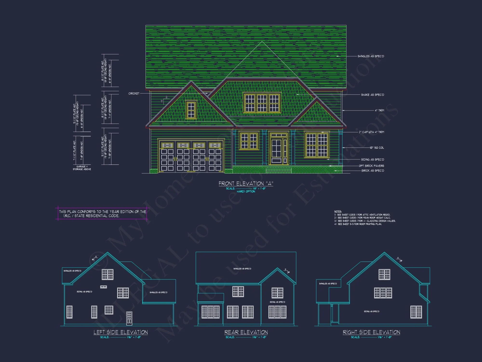 Floor Plan Blueprint in CAD