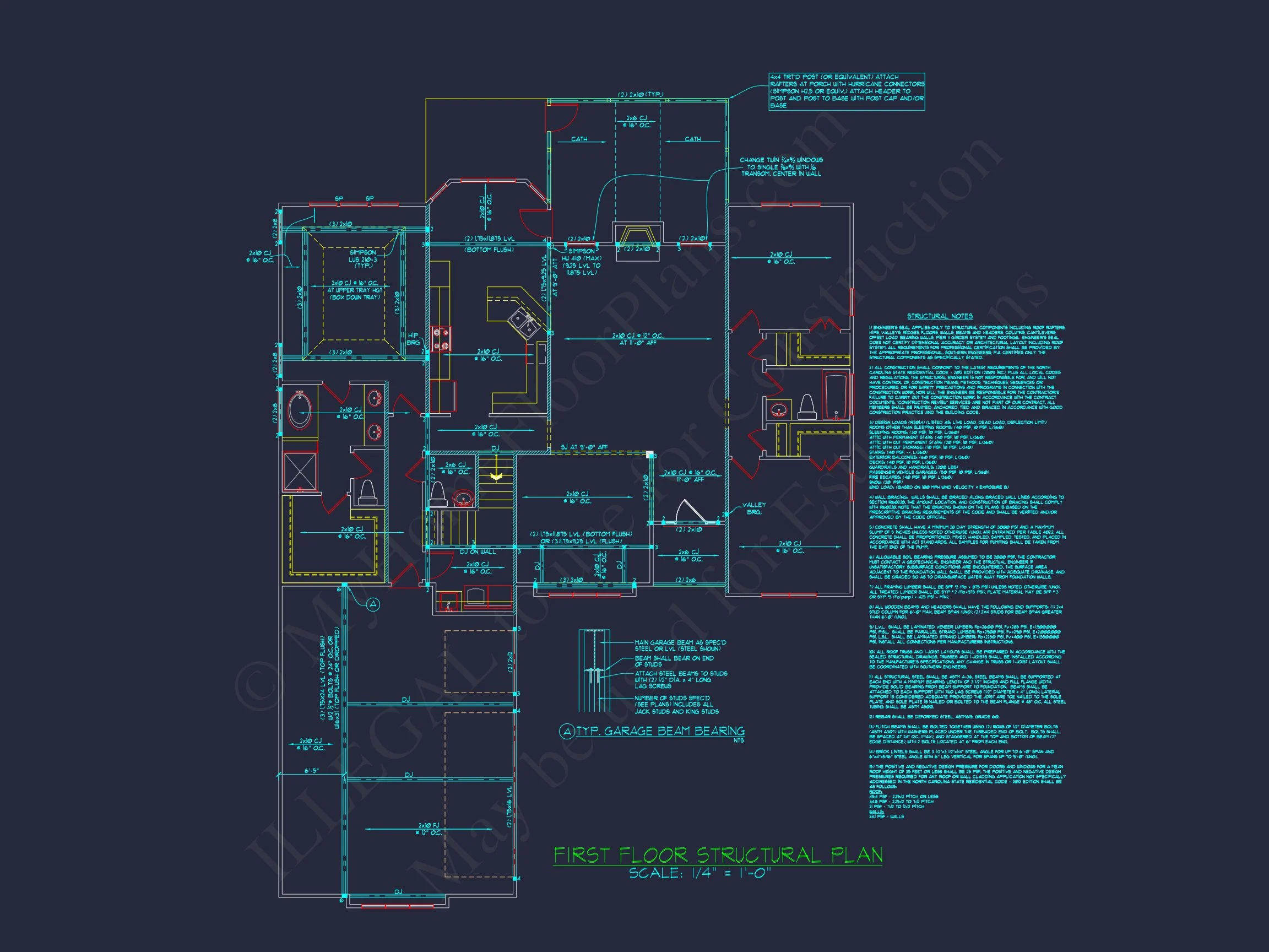 Craftsman house Plan with Unique Features and Flexible Design