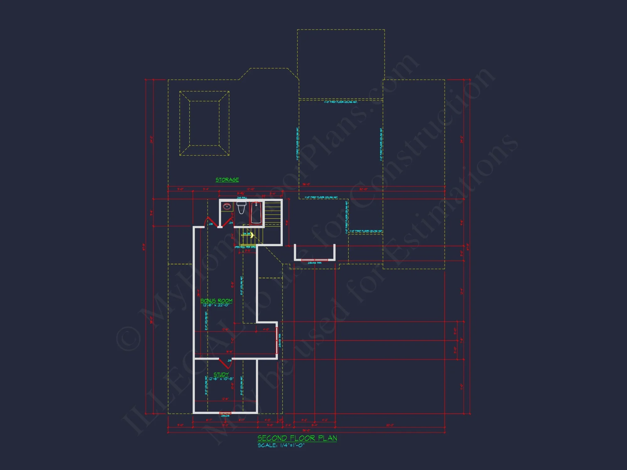 Craftsman house Plan with Unique Features and Flexible Design