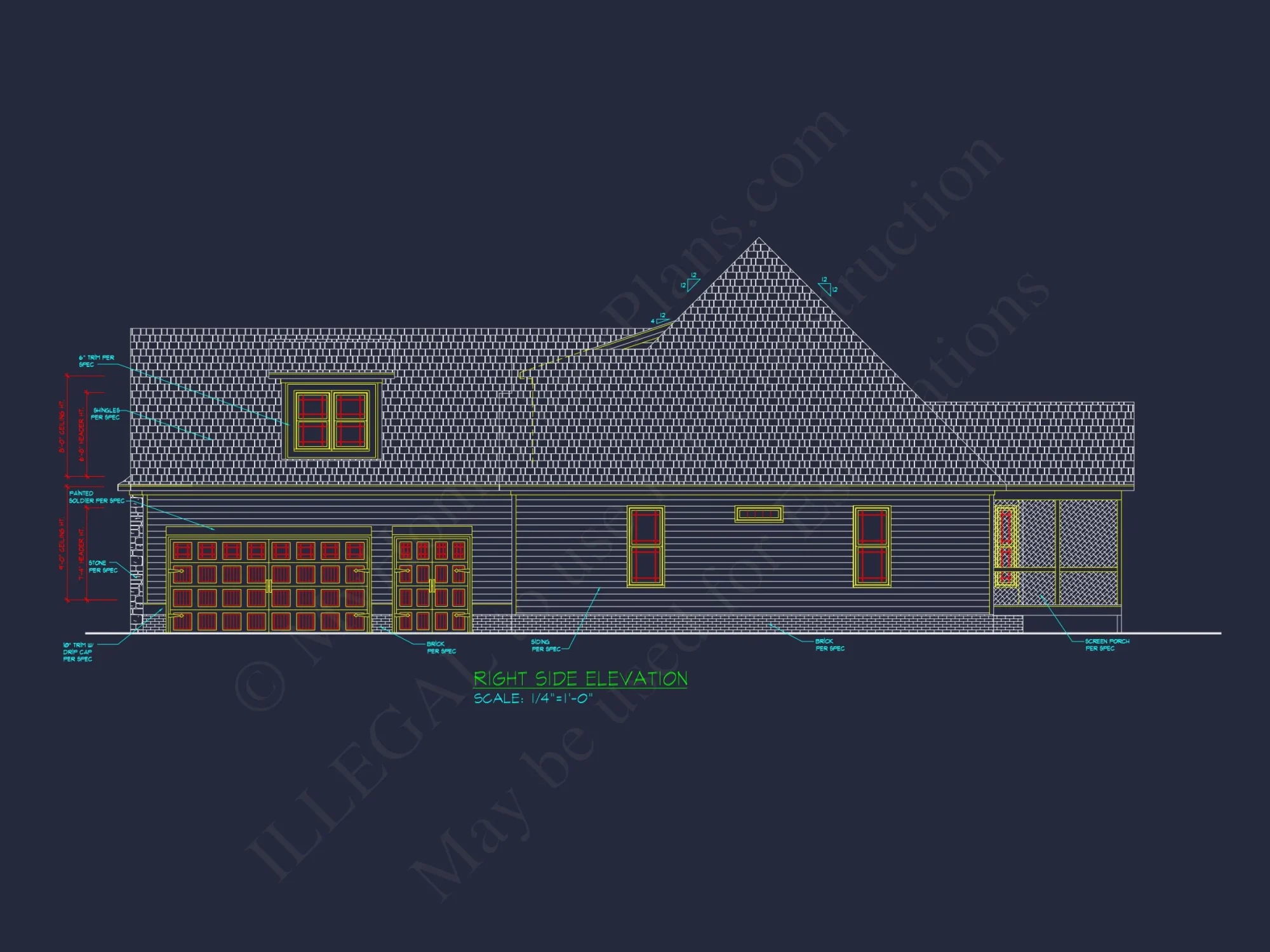 Craftsman house Plan with Unique Features and Flexible Design