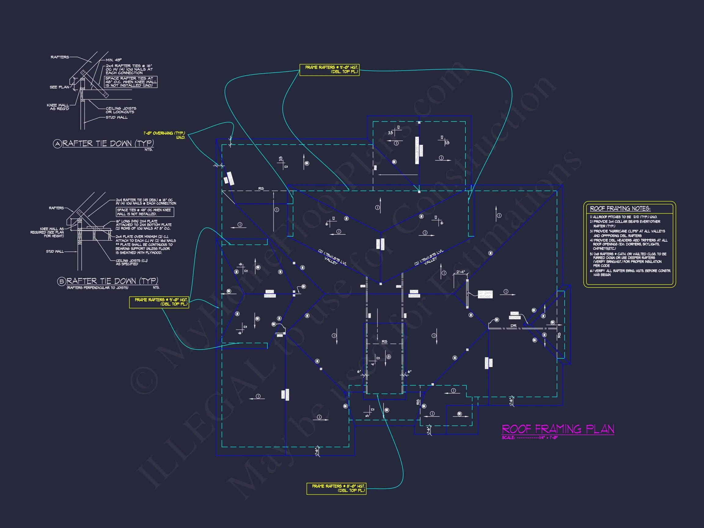12-2222 HOUSE PLAN - Stylish 2-Story Craftsman House Plan with Open Floor Design 24 Stylish 2-Story Craftsman house Plan with Open Floor Design