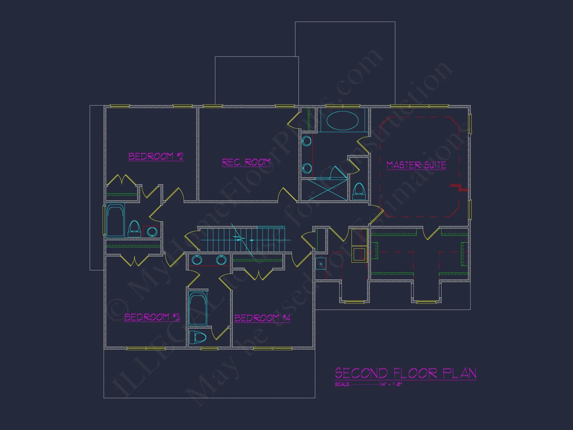 Modern house Plan with CAD Designs, Floor Plans & Blueprints