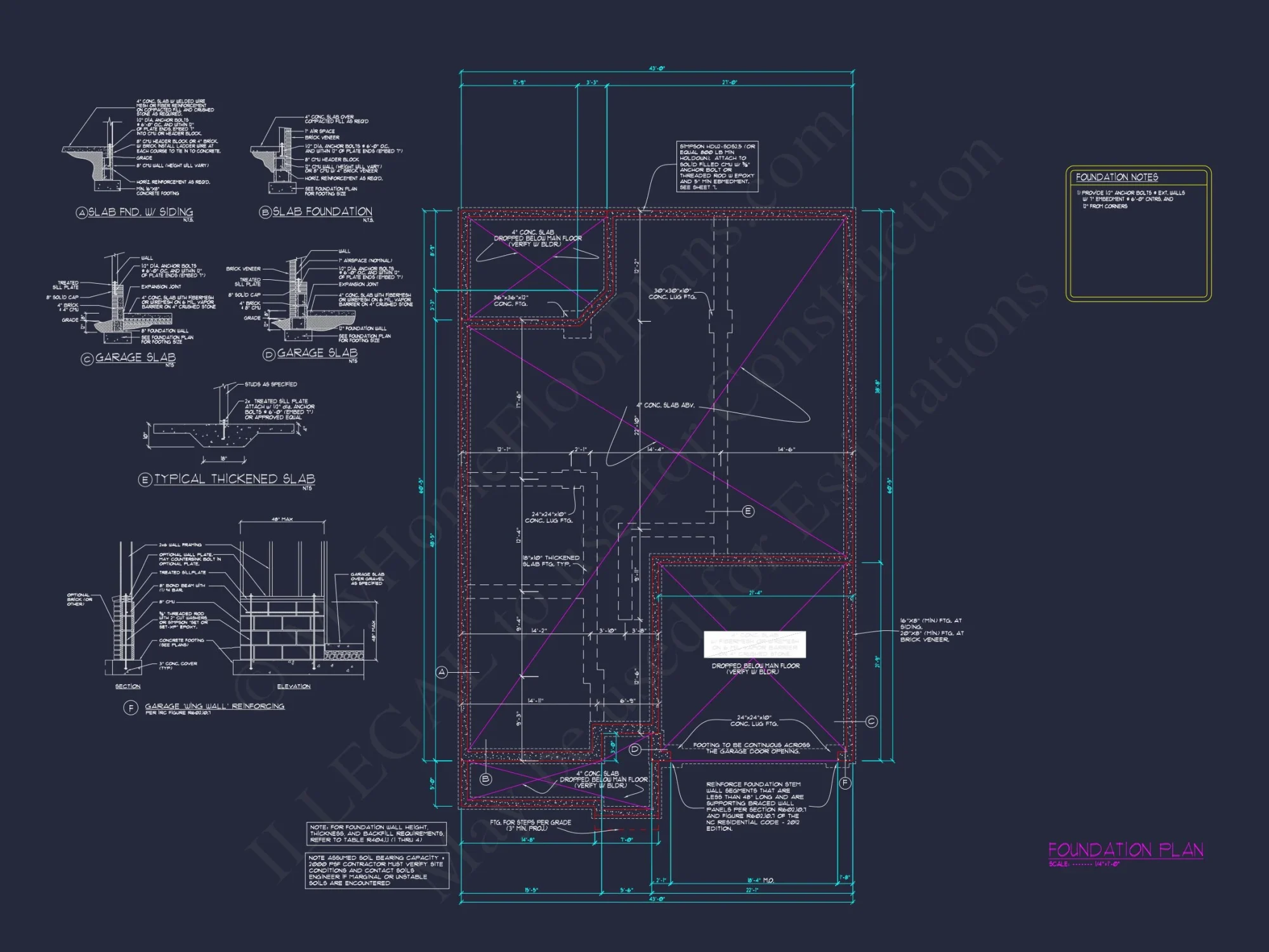 Custom house Design Blueprint: CAD Floor Plan and Architecture