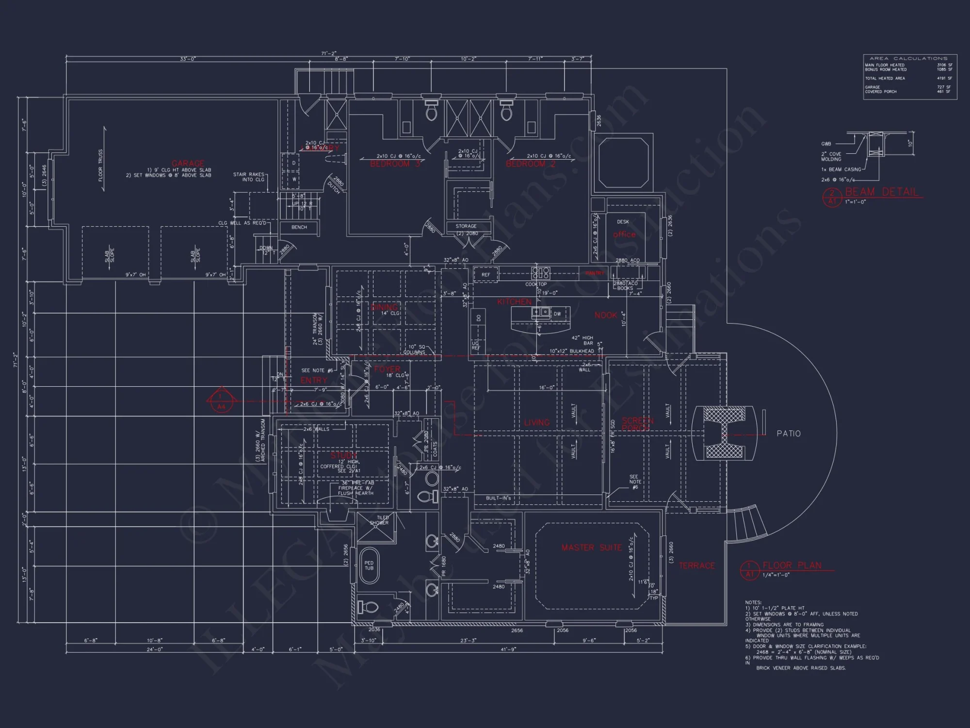 Elegant house Plan with Spacious Floor Plan, CAD Designs, and Blueprint