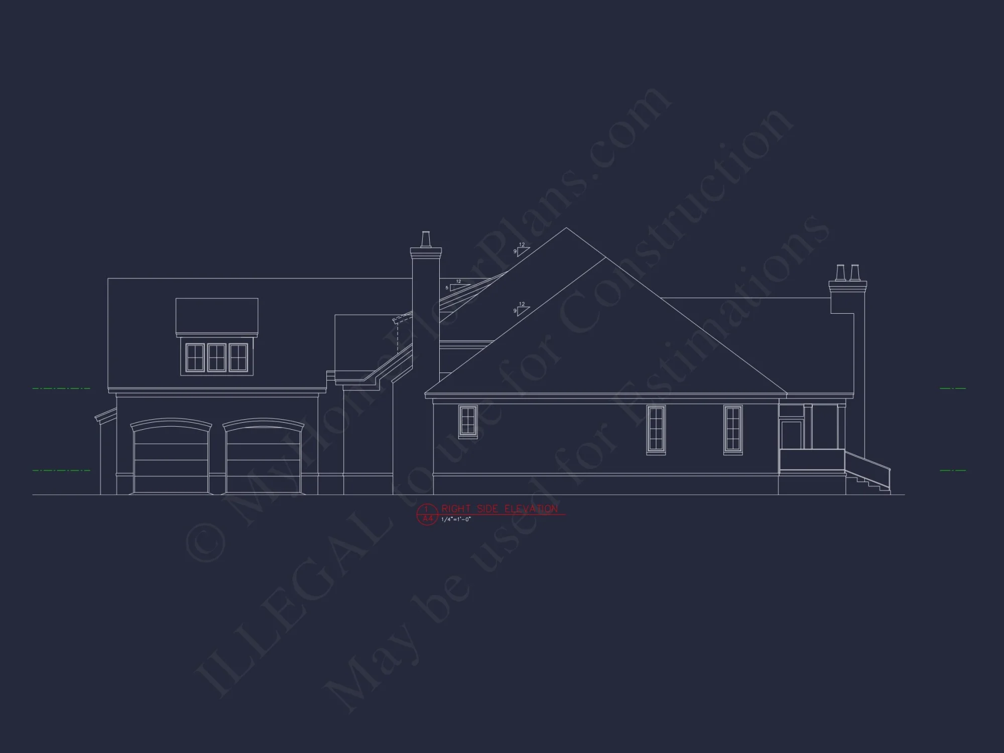 Elegant house Plan with Spacious Floor Plan, CAD Designs, and Blueprint