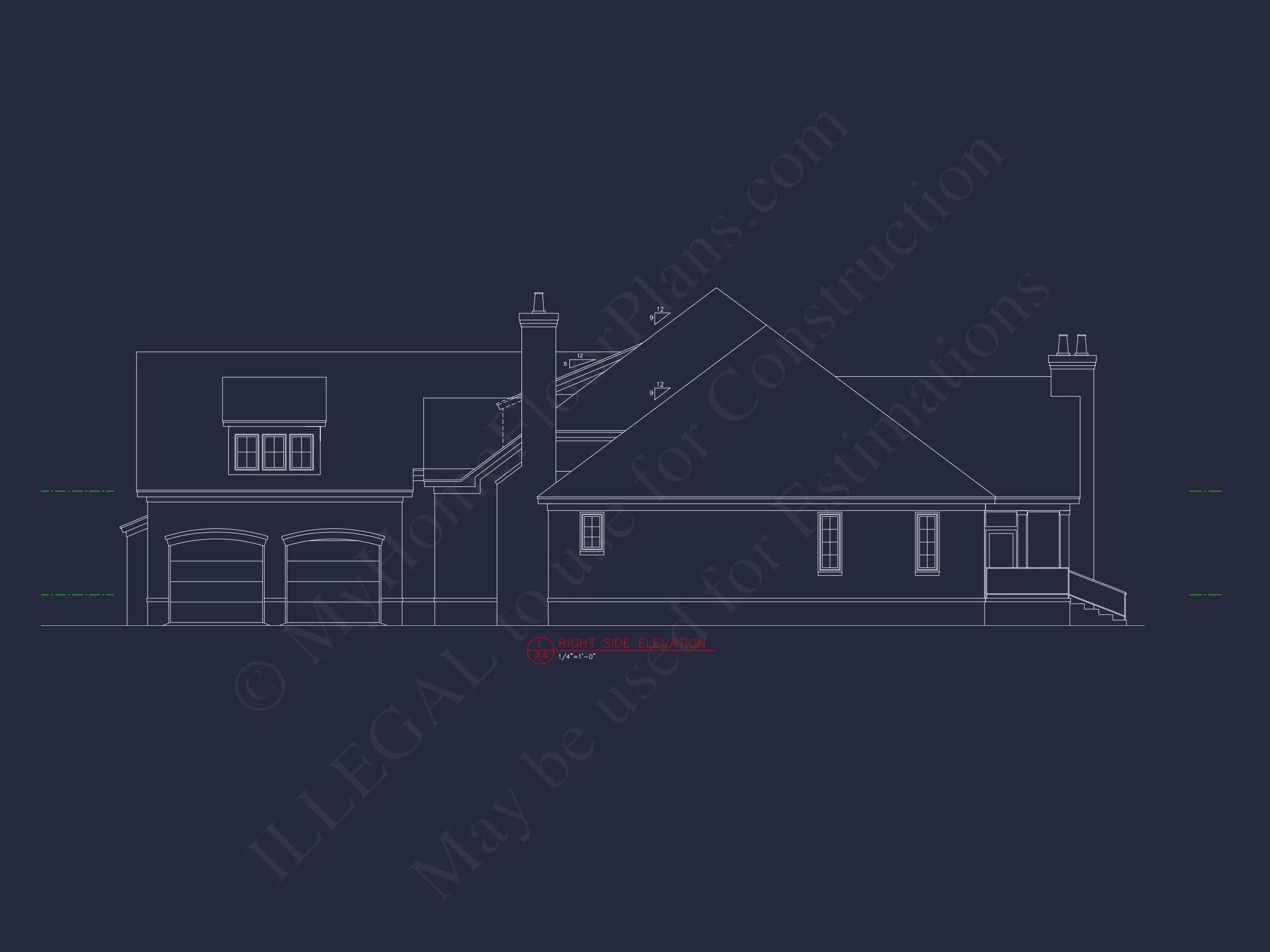 Elegant house Plan with Spacious Floor Plan, CAD Designs, and Blueprint